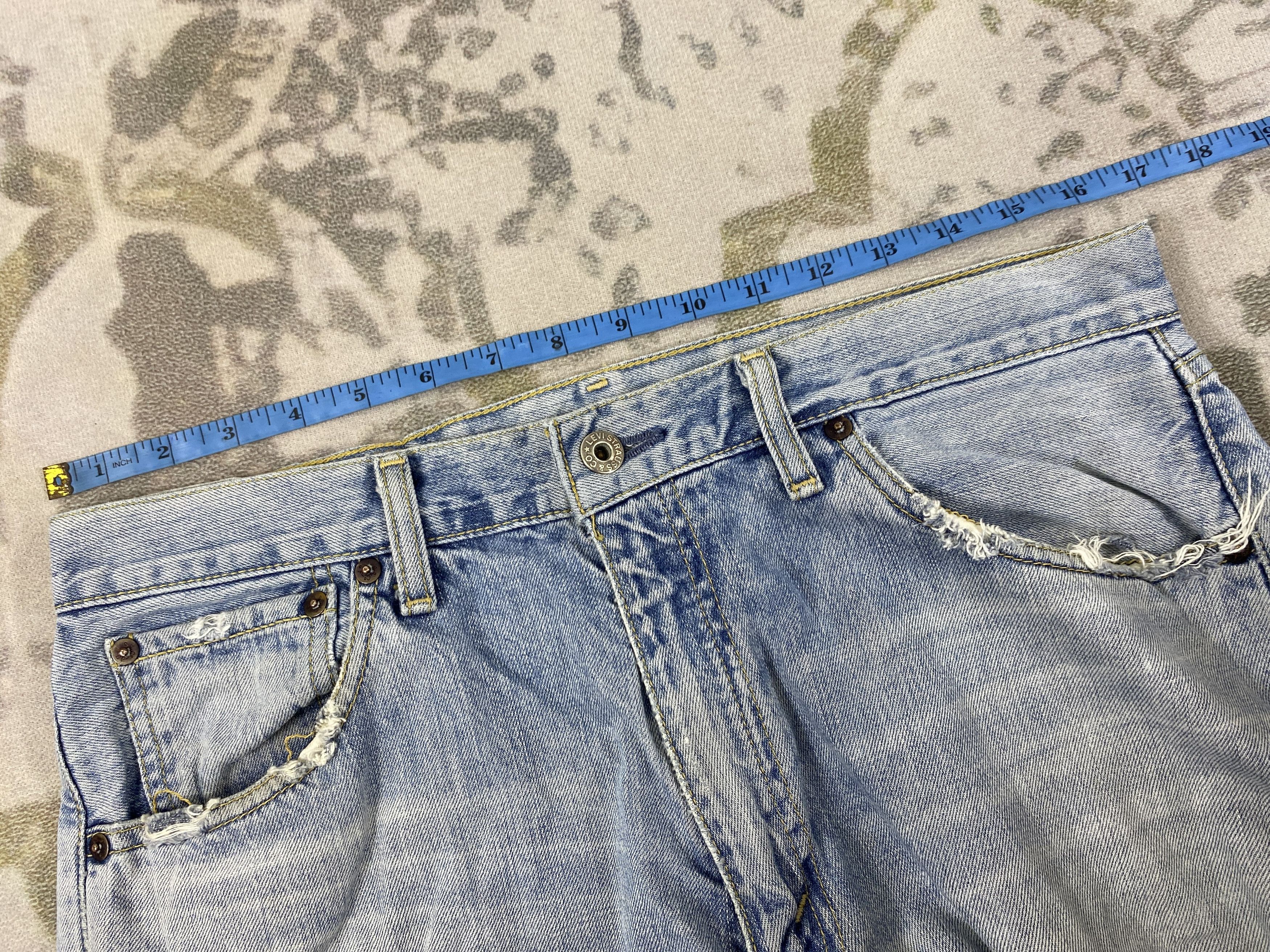 Levi's Light Blue Vintage Levi's 503 Jeans 33x30.5 - JN3664 Size US 33 - 5 Thumbnail