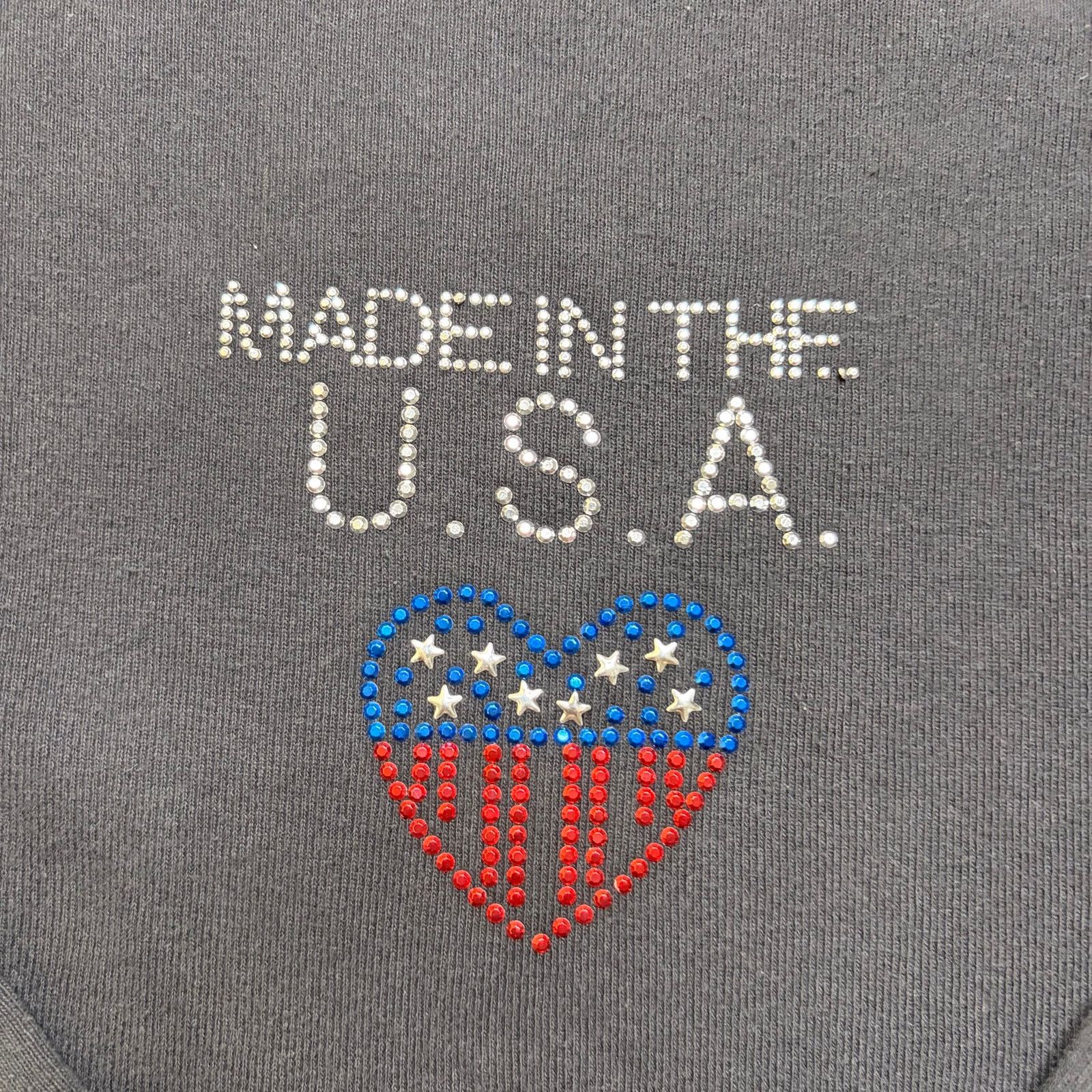 Other Y2K Made In The USA Rhinestone Long Sleeve Shirt Medium Size M / US 6-8 / IT 42-44 - 2 Thumbnail