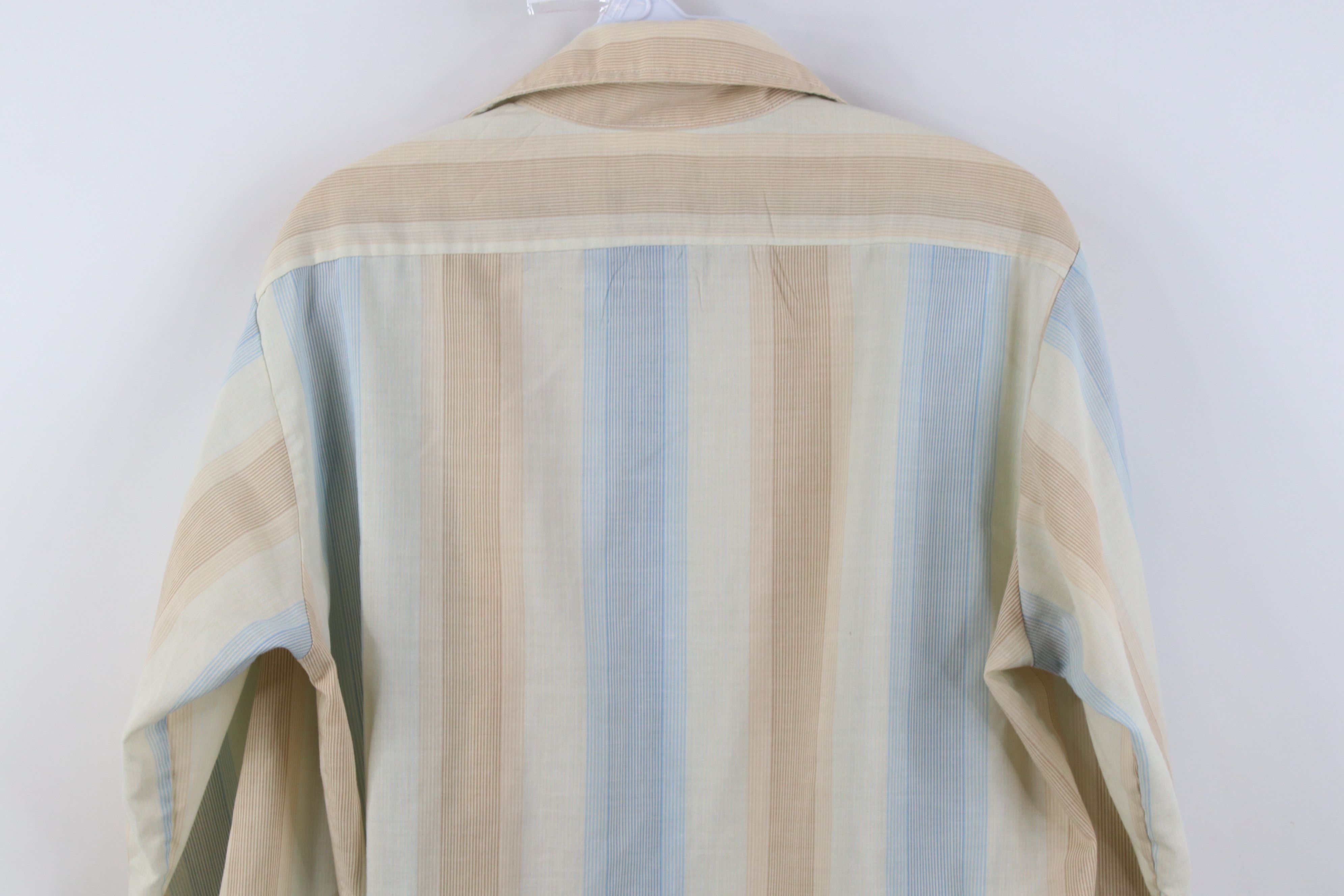Vintage Vintage 70s Streetwear Dagger Collar Button Shirt USA Size US M / EU 48-50 / 2 - 14 Thumbnail