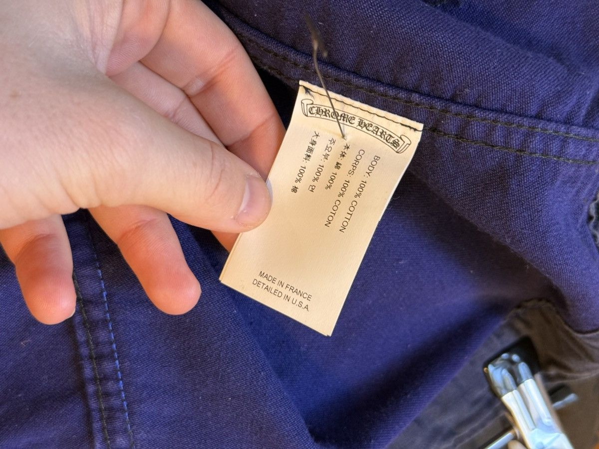 Chrome Hearts 🚭1/1 GRAIL🚭19 CROSS PATCH SERVICED 1950'S FRENCH CHORE PANTS Size US 38 / EU 54 - 20 Thumbnail