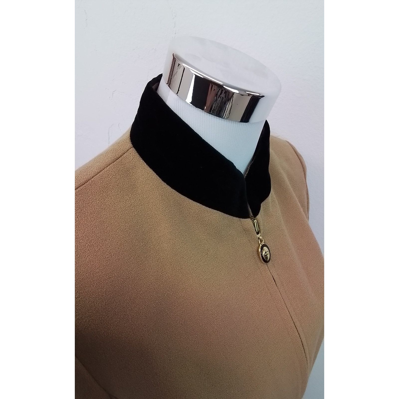 Dior Christian Dior Skirt Set Women 4 Brown/Black Jacket + Skirt Size S / US 4 / IT 40 - 4 Thumbnail