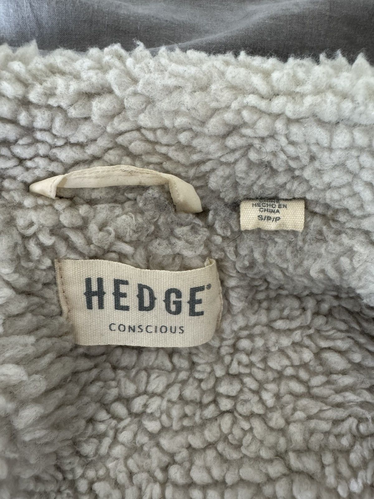 Other HEDGE Conscious Sherpa-Lined Jacket – Olive Green Size US S / EU 44-46 / 1 - 2 Thumbnail