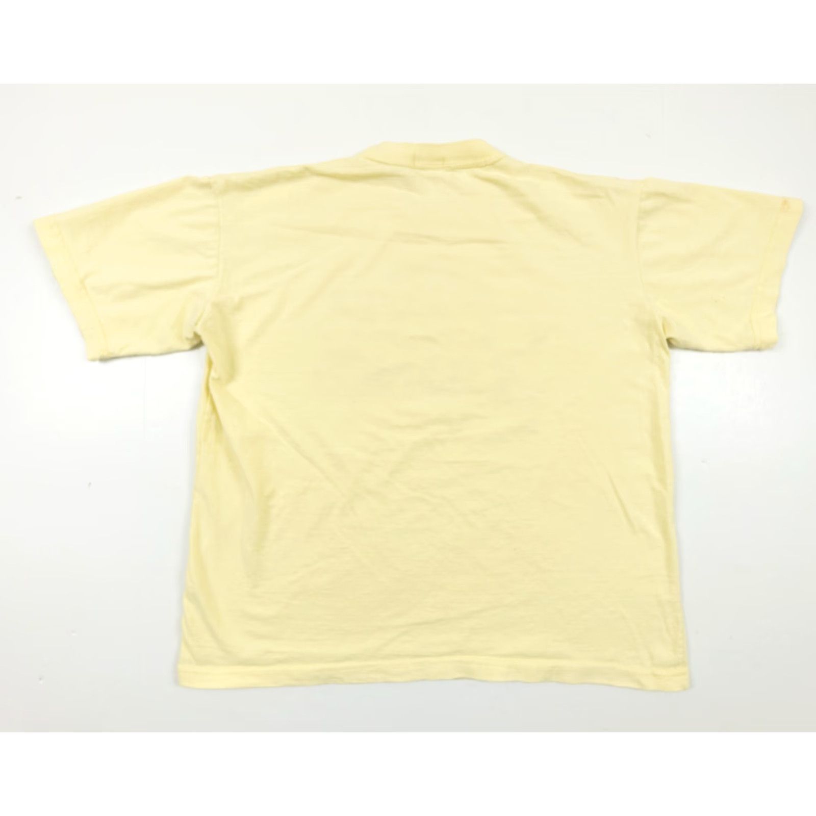 Vintage VINTAGE Giordano Shirt Adult Medium Yellow Short Sleeve 90s Graphic Tee Mens Size US M / EU 48-50 / 2 - 4 Thumbnail