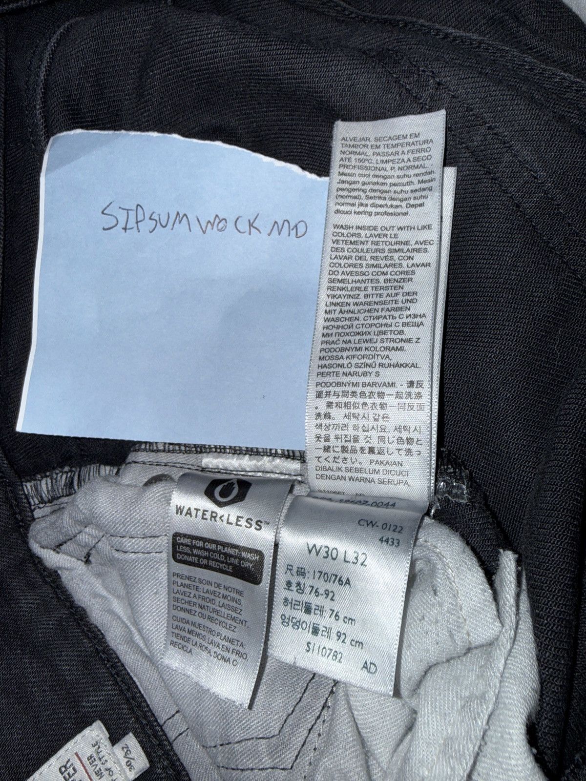 Levi's Made & Crafted LEVIS MADE AND CRAFTED 512 SLIM TAPER DENIM Size US 30 / EU 46 - 9 Thumbnail