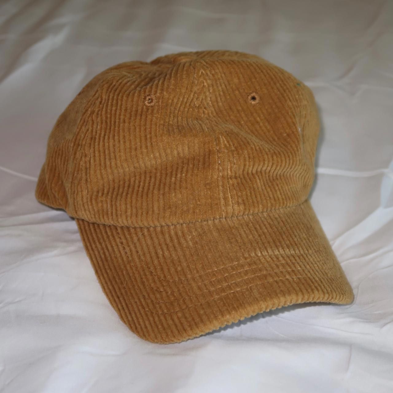 Designer brandy melville brown corduroy hat Size ONE SIZE - 2 Thumbnail