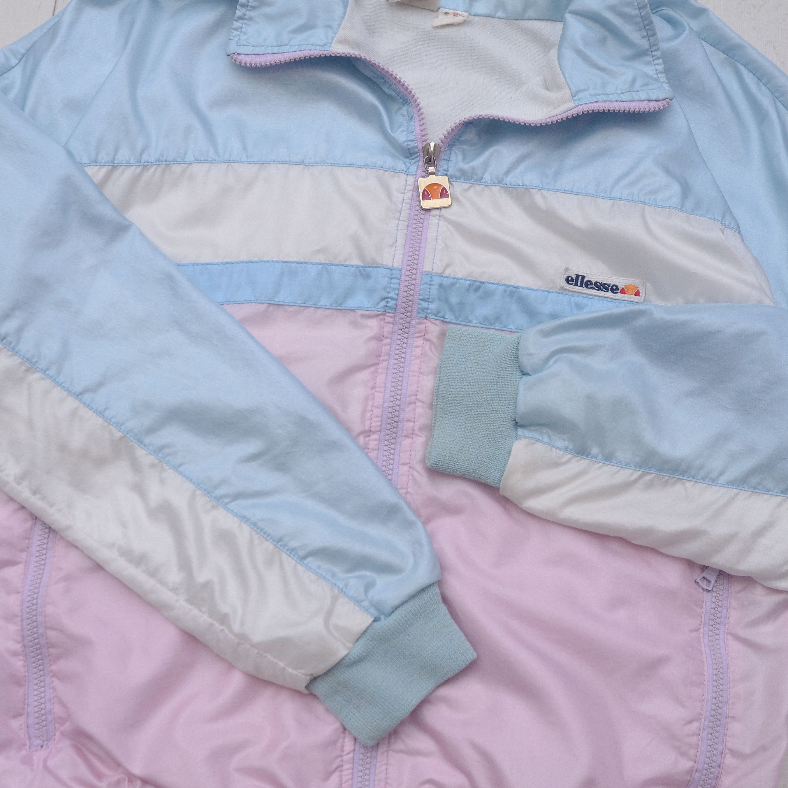 Ellesse × Vintage VINTAGE Ellesse Retro Windbreaker Tracksuit Jacket Unisex Size US S / EU 44-46 / 1 - 7 Thumbnail