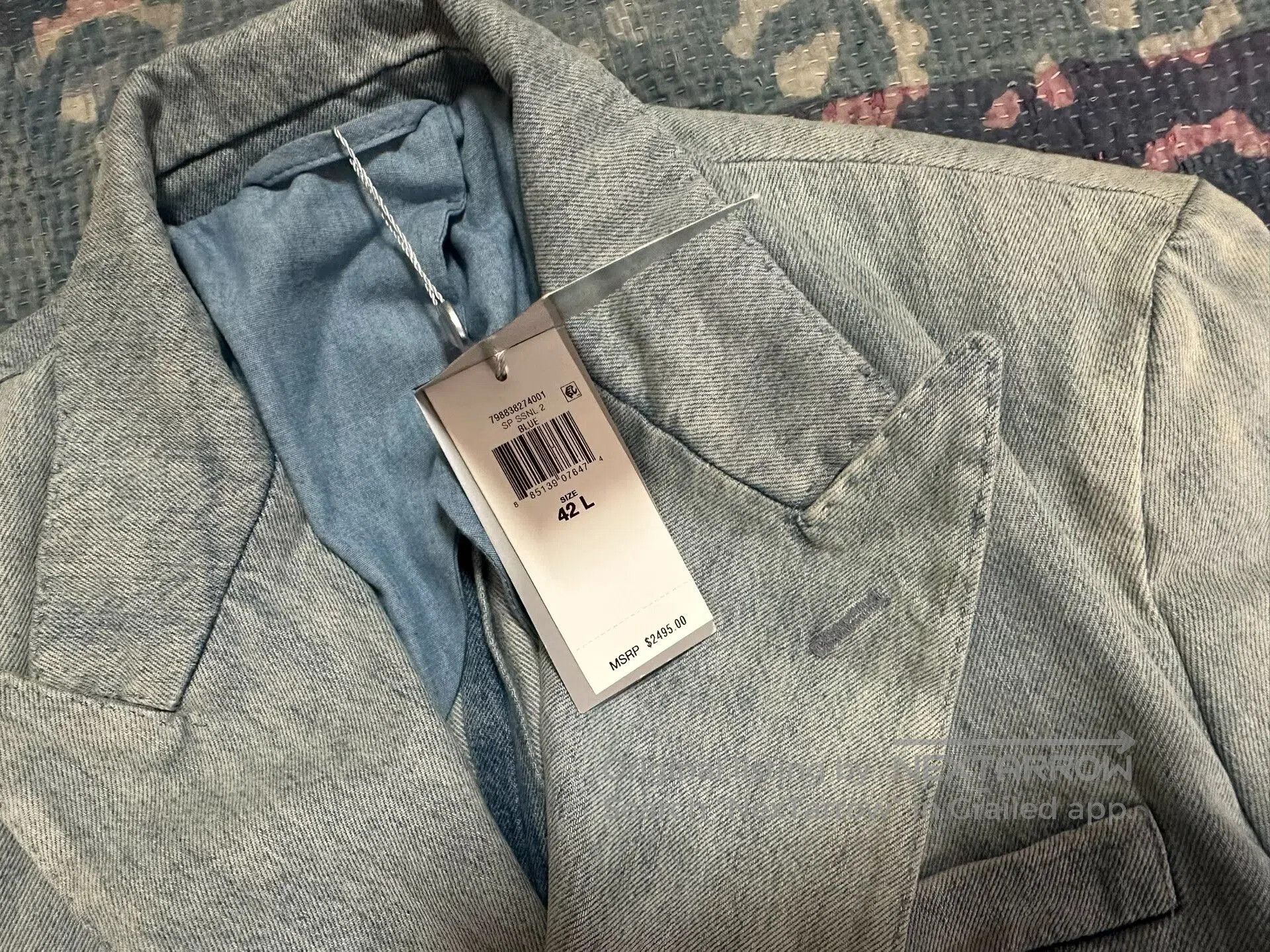 Ralph Lauren Purple Label Ralph Lauren Purple Label Distressed Denim Double. Size US XS / EU 42 / 0 - 5 Thumbnail