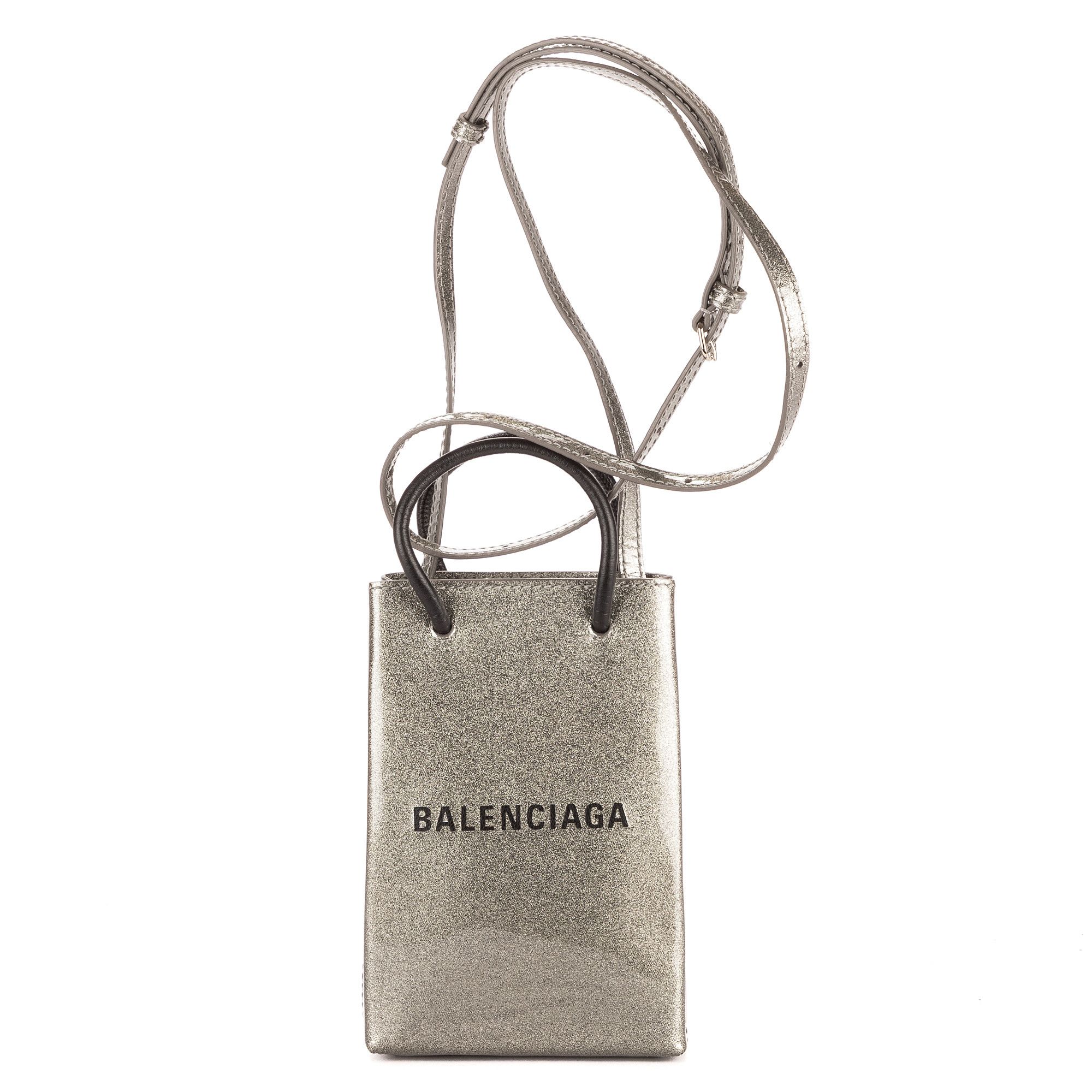 Balenciaga Shopping North South Phone Holder Size ONE SIZE - 1 Thumbnail