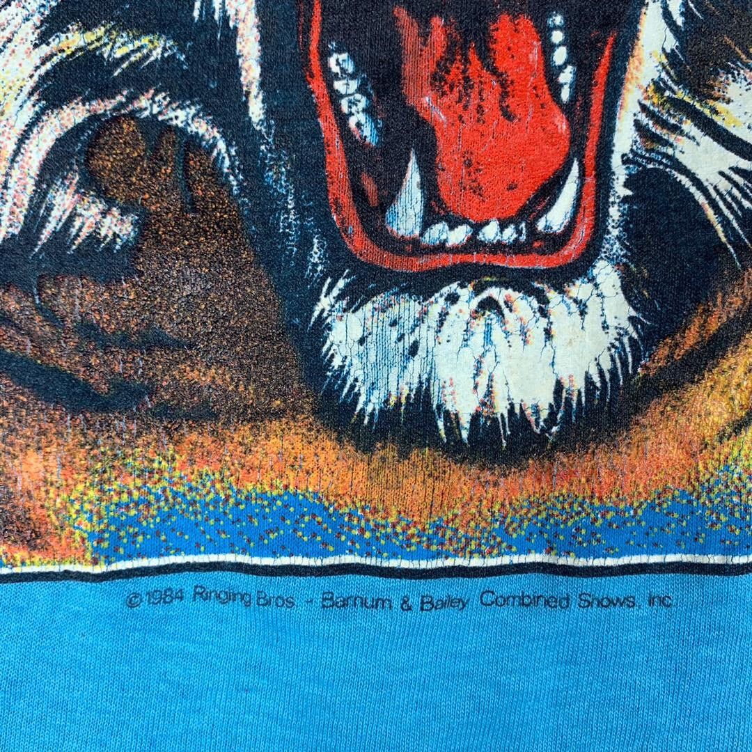 Vintage Vintage 1984 Ringling Bros. and Barnum & Bailey Tiger Tee Size US M / EU 48-50 / 2 - 10 Thumbnail