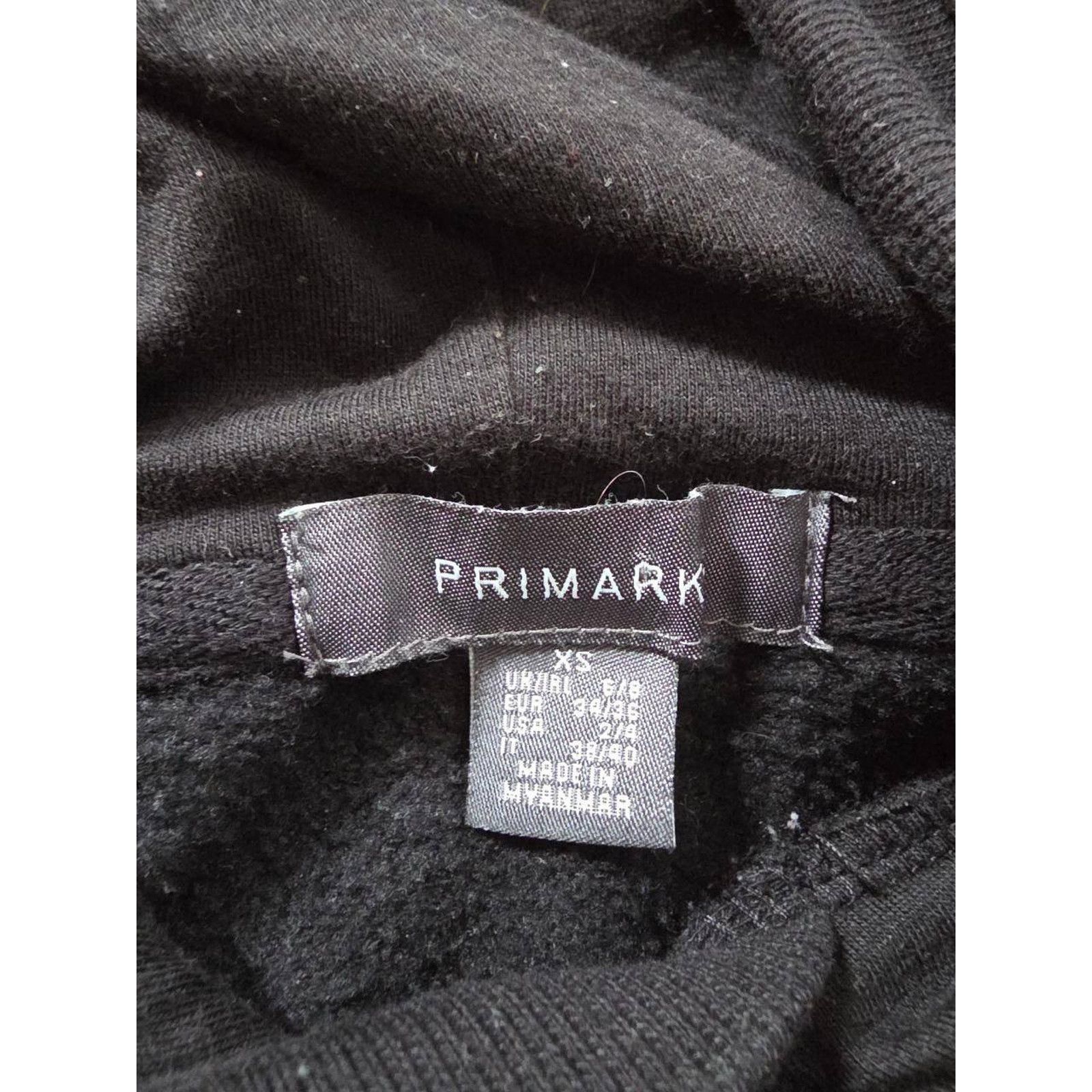 & Other Stories Primark Boston Arched Unisex Text Hoodie Black XS A001815 Size XS / US 0-2 / IT 36-38 - 4 Thumbnail