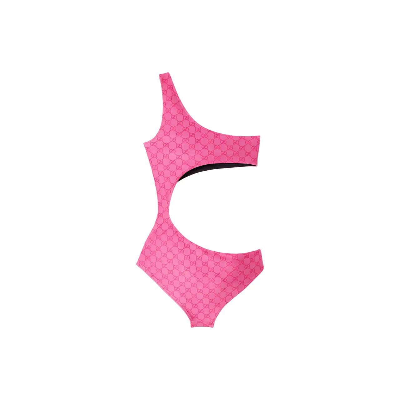 Gucci o1B3y1r0526 GG Stretch Jersey Swimsuits in Pink Size M / US 6-8 / IT 42-44 - 2 Thumbnail