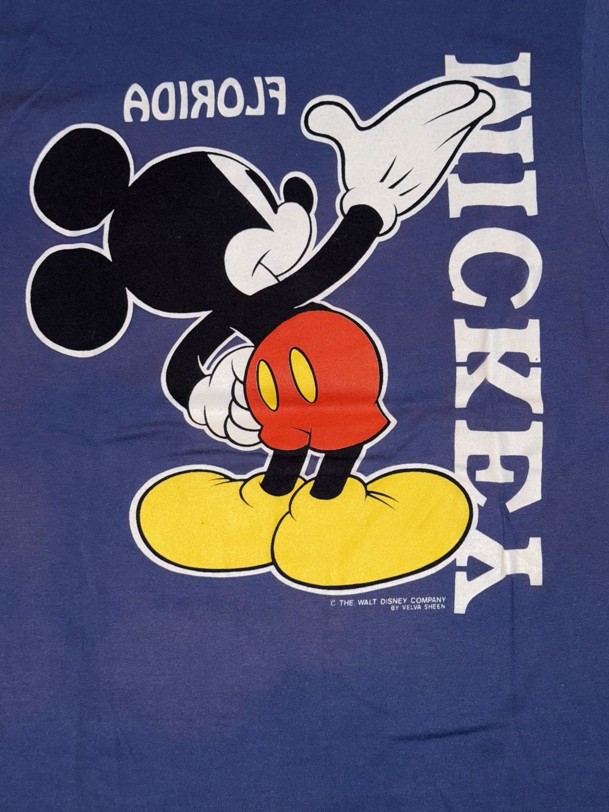 Velva Sheen Vintage 80s Disney Velva Sheen Florida Mickey Mouse Tee Size US M / EU 48-50 / 2 - 4 Thumbnail