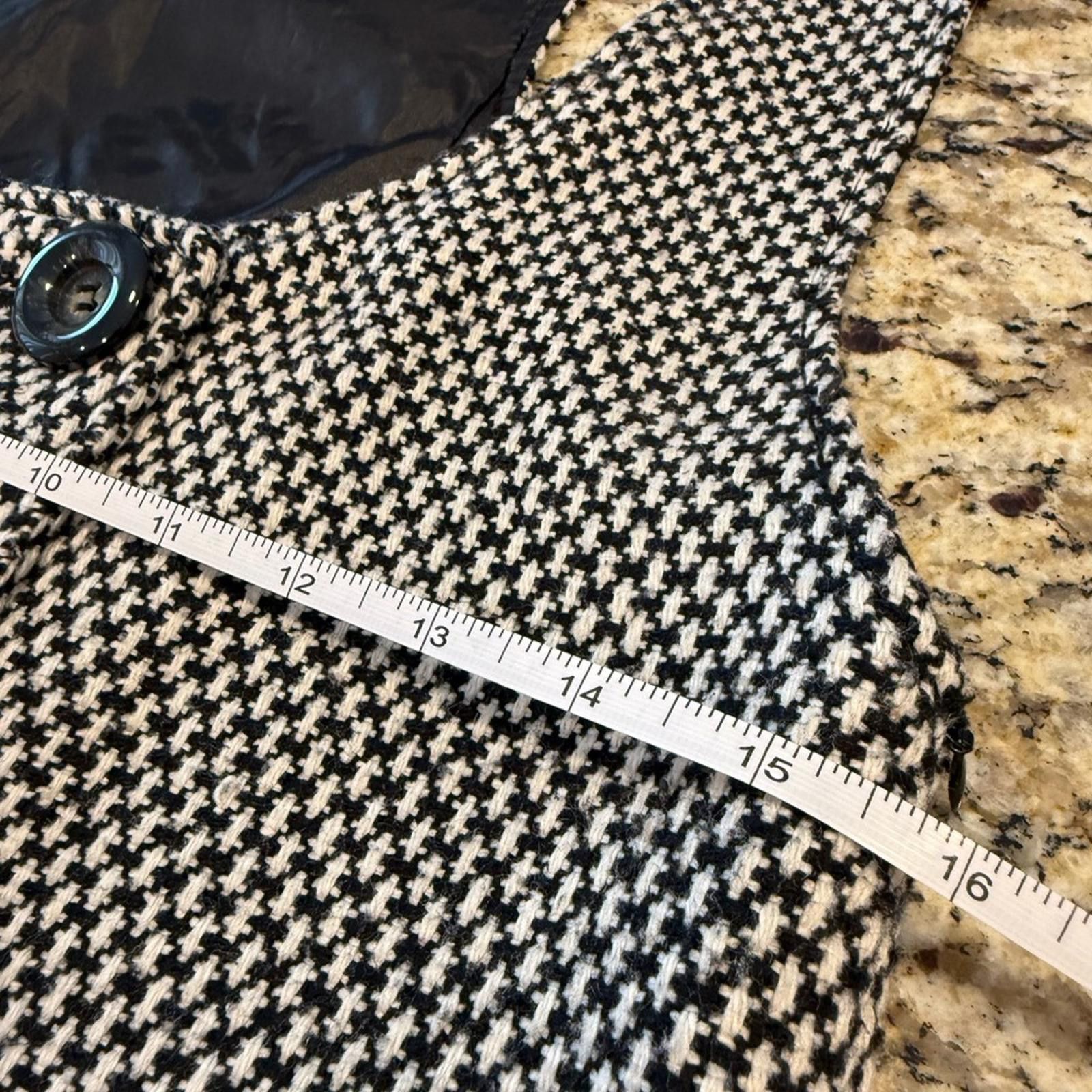 Other Yumi Kim wool blend sleeveless mini dress black & white SZ M Size M / US 6-8 / IT 42-44 - 8 Thumbnail