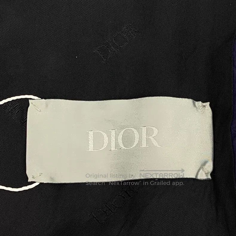 Dior Dior Dark blue logo hooded zipper long-sleeved jacket Size US M / EU 48-50 / 2 - 6 Thumbnail