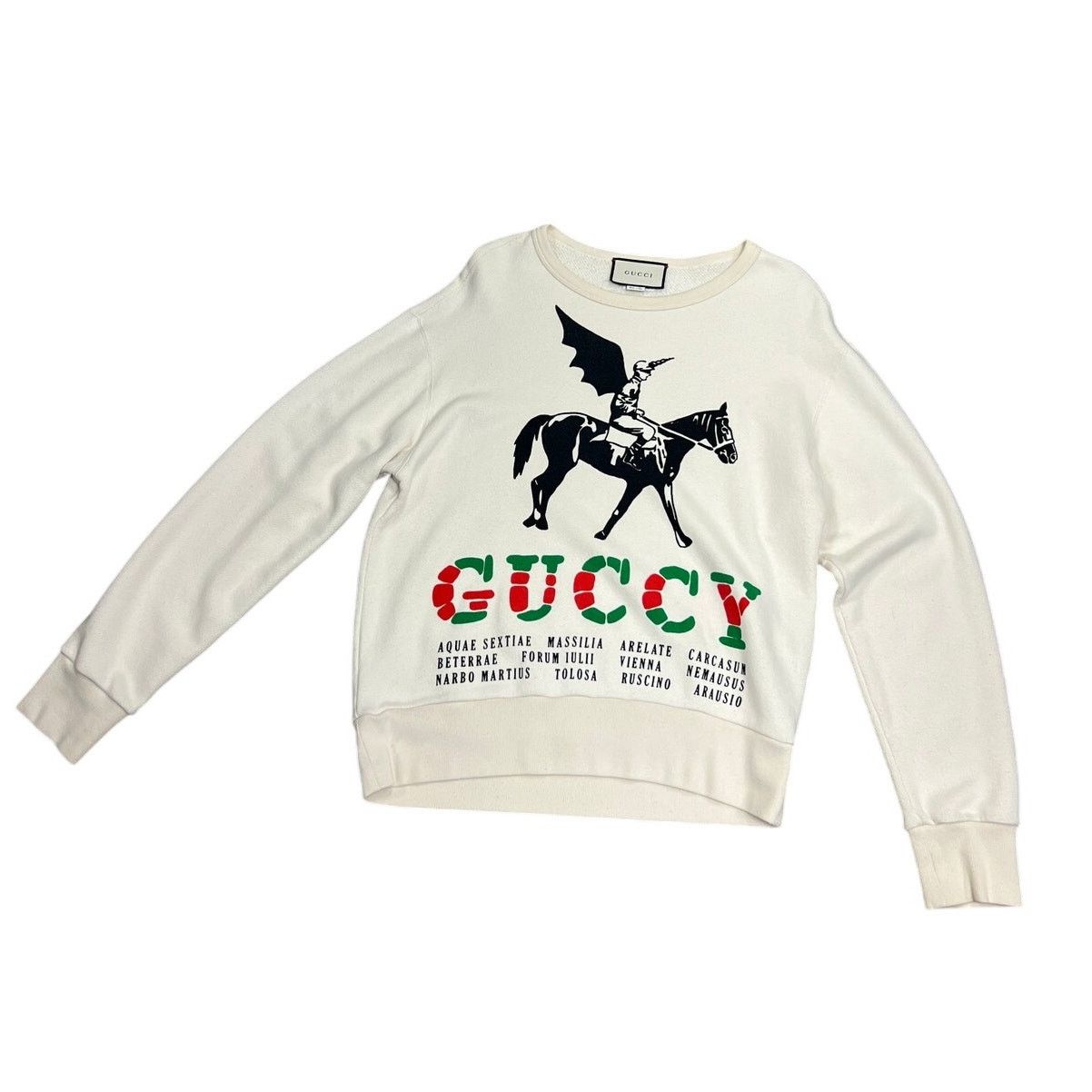 Gucci Gucci Winged Jockey Crew L Size US L / EU 52-54 / 3 - 1 Preview