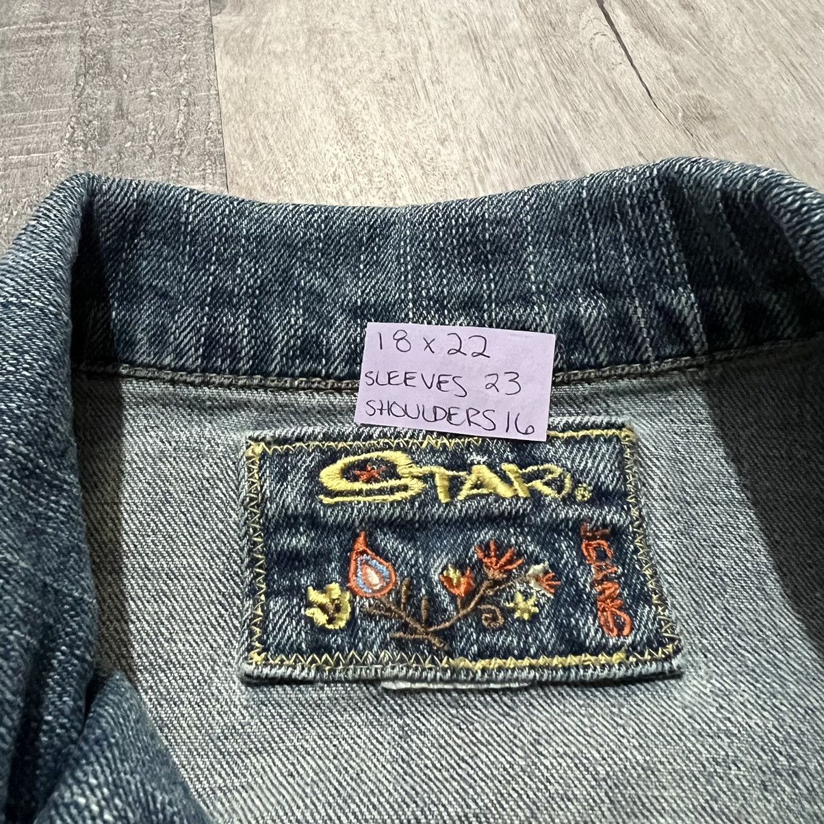 Vintage VTG Star Jeans Care Bear Patched Custom Jean Jacket Size S / US 4 / IT 40 - 5 Thumbnail