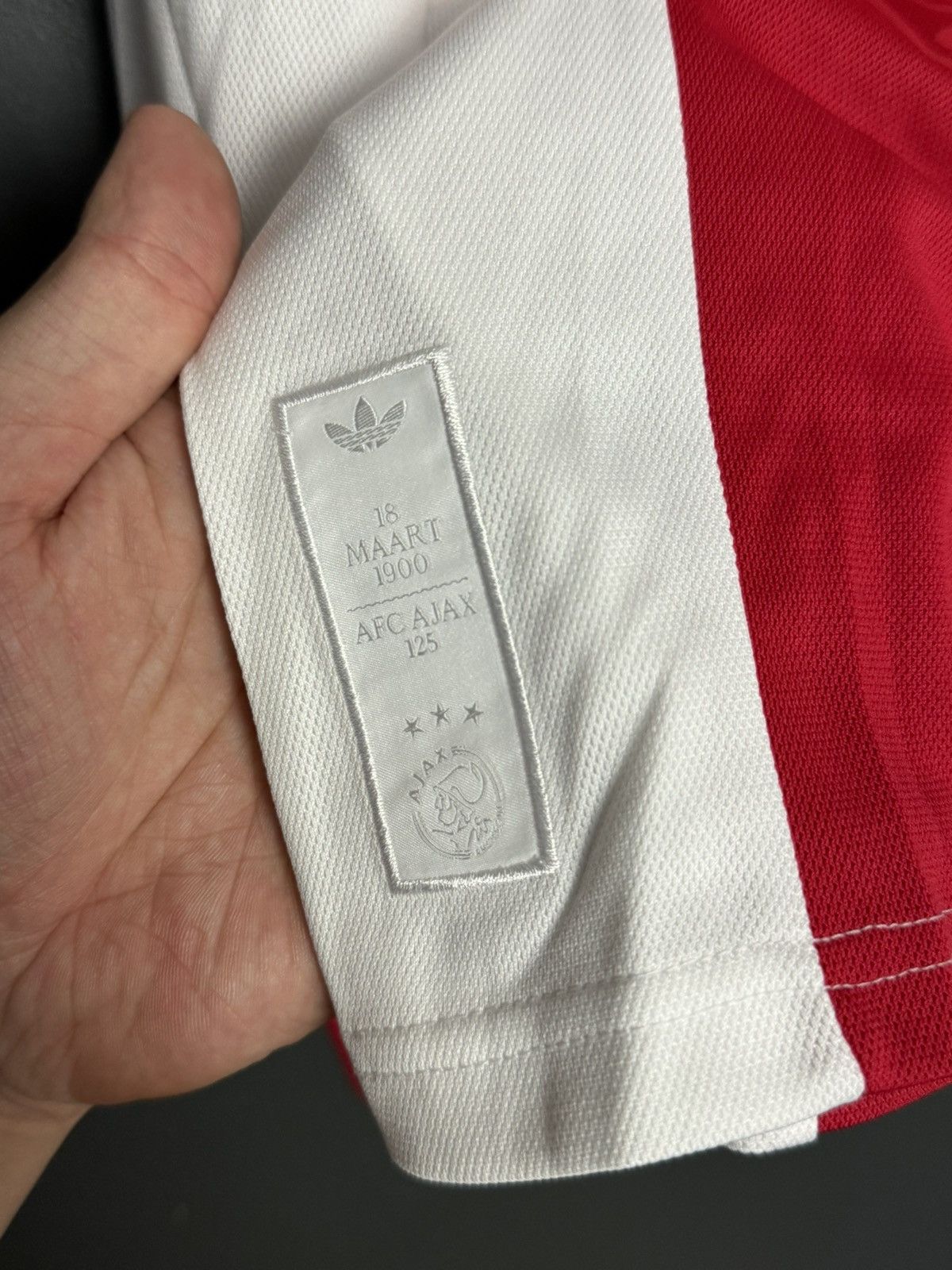 Adidas KIDS New Ajax Anniversary 125 Football Jersey T-Shirt Size US XS / EU 42 / 0 - 5 Thumbnail