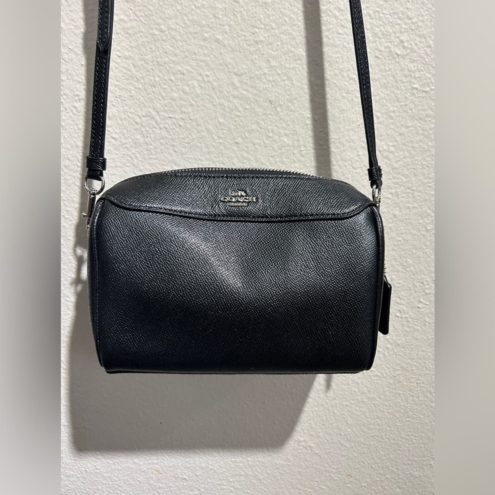 image of Coach Mini Bennett Crossbody Bag in Black, Women's