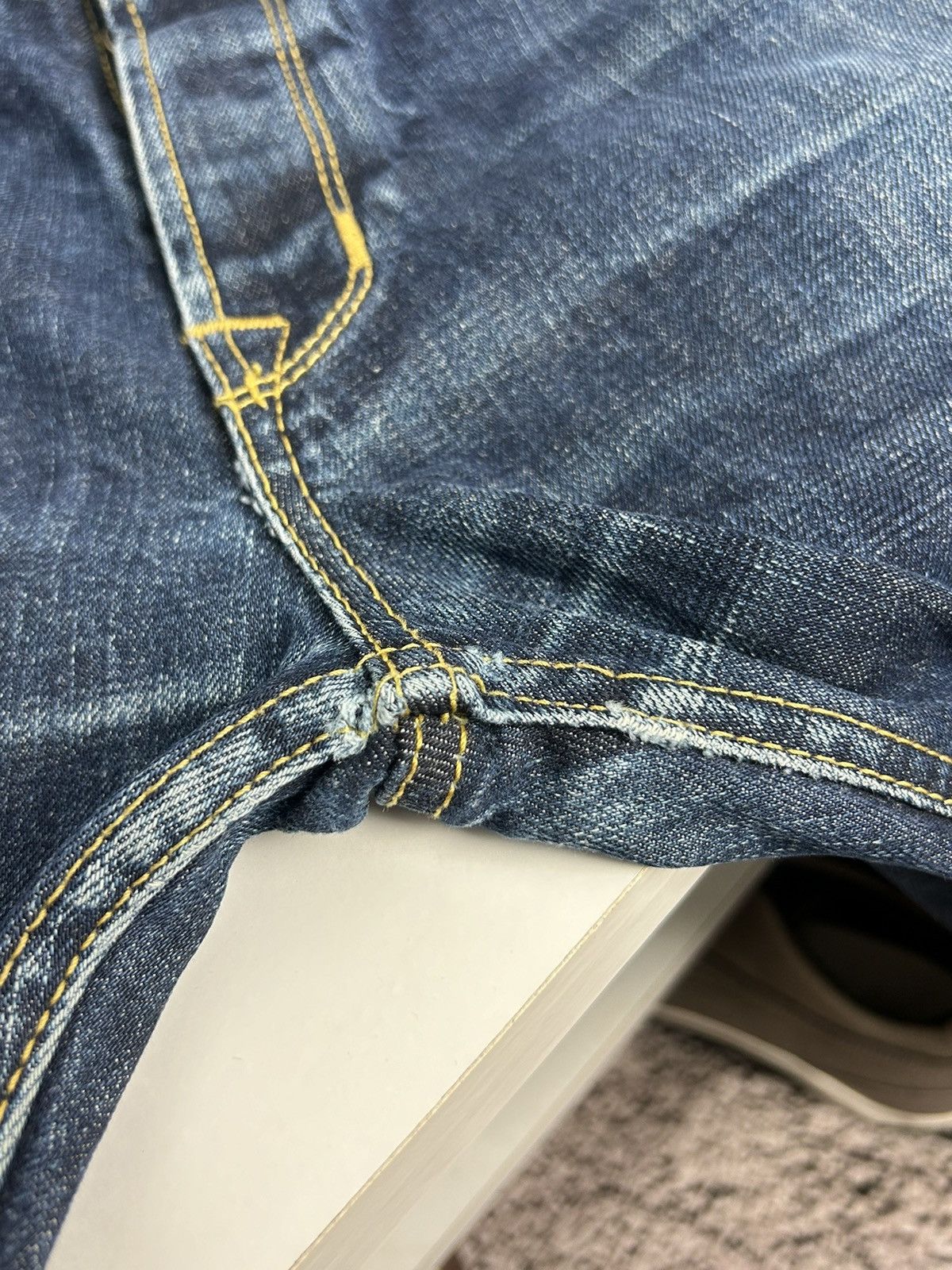 Pike Brothers Pike Brothers Roamer Selvedge Denim W36 L38 Waist Adjuster Size US 36 / EU 52 - 21 Thumbnail