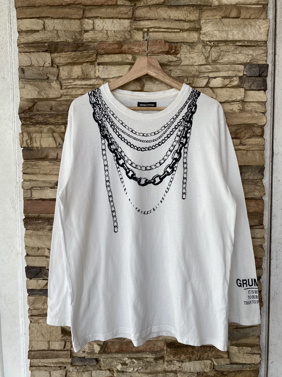 トップス semantic design necklace design tee semantic design necklace design tee