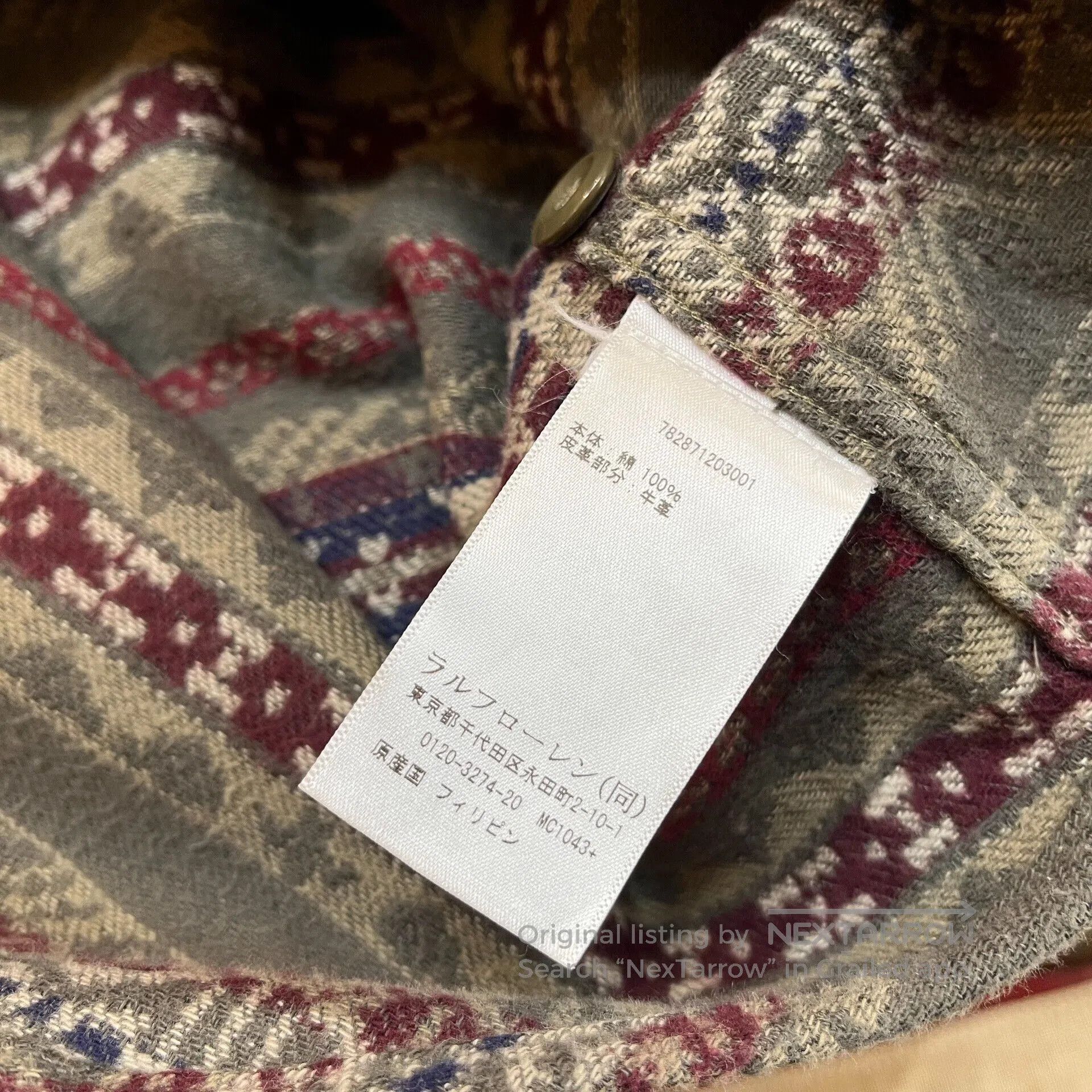 RRL Ralph Lauren Vintage RRL Western Shirt Ralph Lauren. Size US S / EU 44-46 / 1 - 6 Thumbnail