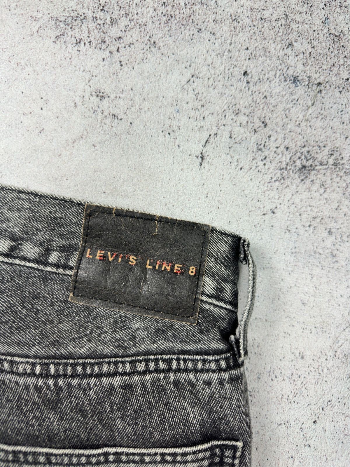 Levi's Levis Line 8 Gray Denim Jeans Size 32/30 Size US 30 / EU 46 - 6 Thumbnail