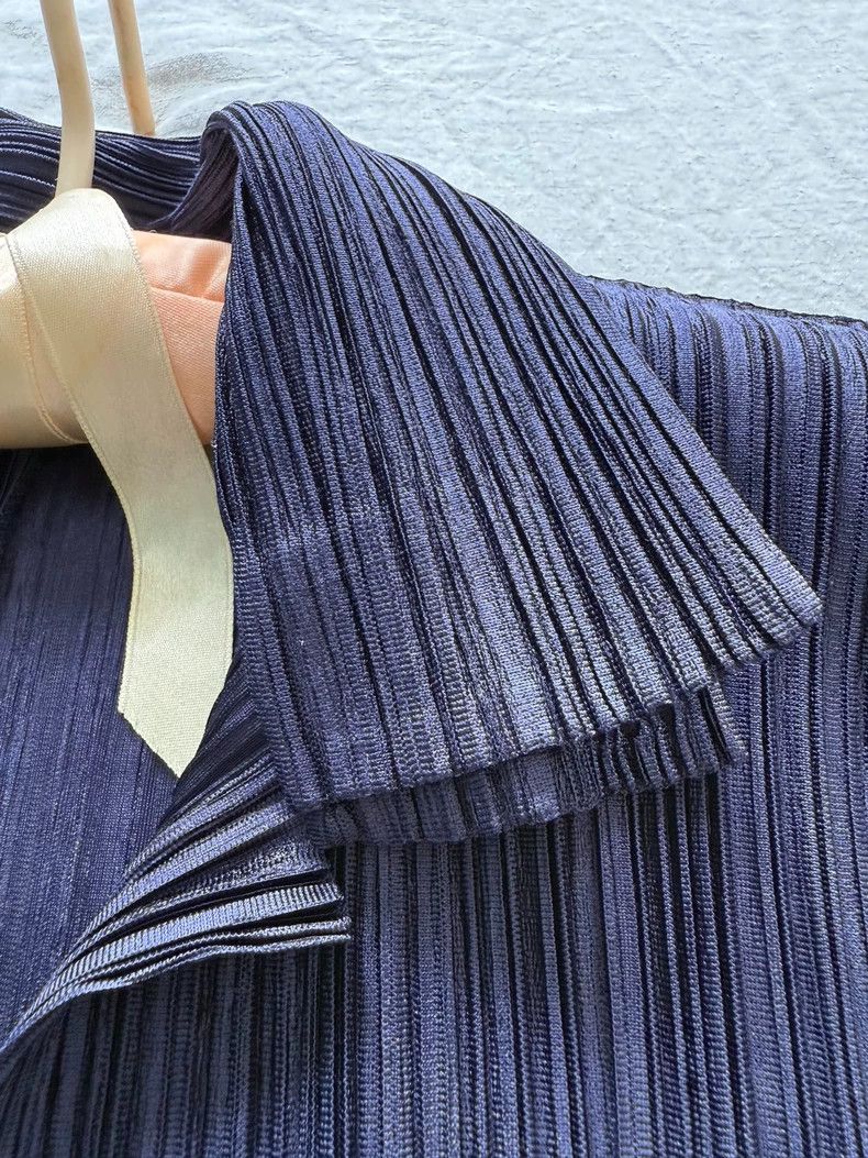 Issey Miyake Issey Miyake size:3 Purple Honor double-collared shirt Size XS / US 0-2 / IT 36-38 - 4 Thumbnail