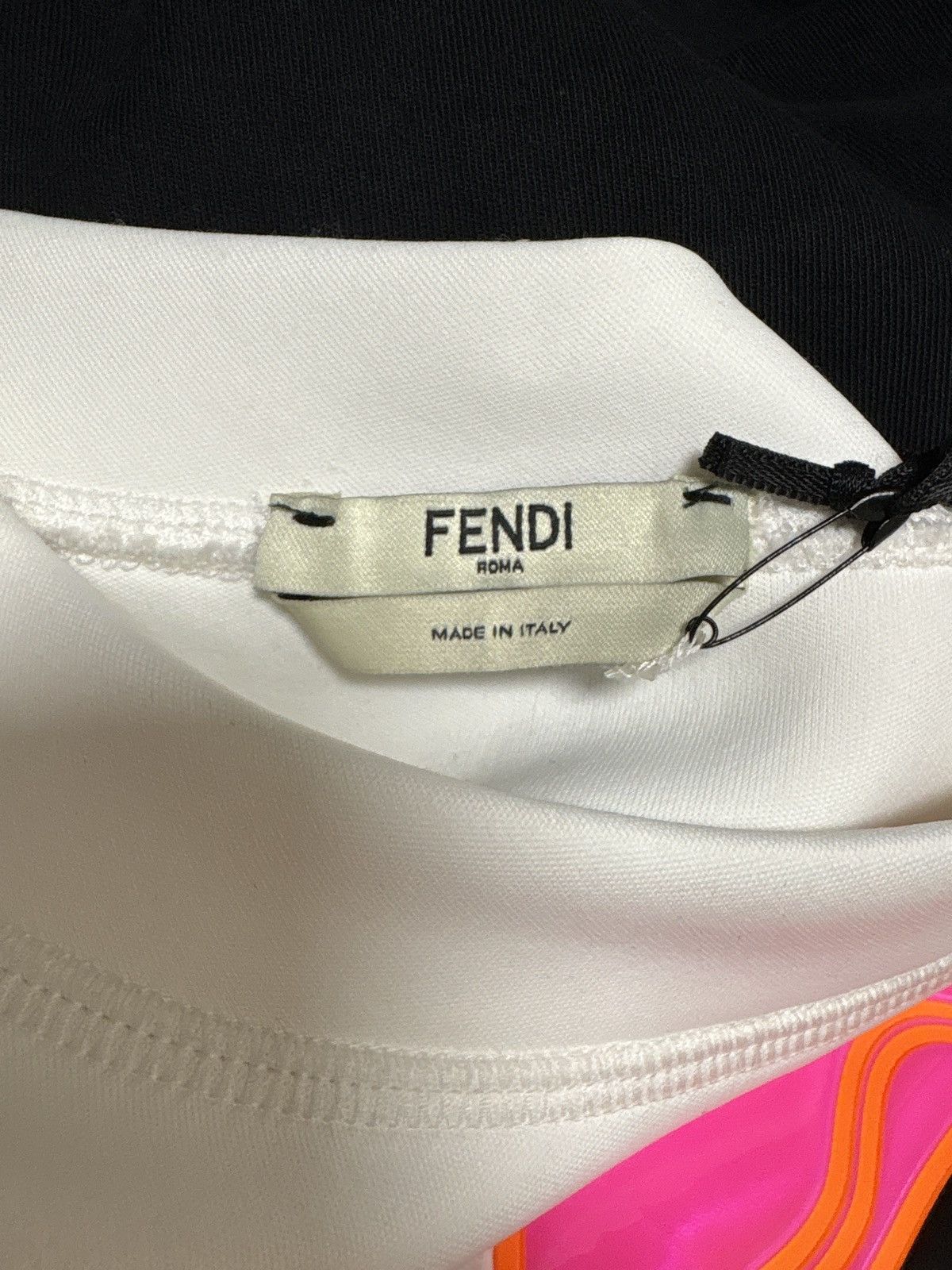 Fendi Fendi “Karl Loves Fendi” Karlito Fluorescent Sweatshirt Size S / US 4 / IT 40 - 8 Thumbnail