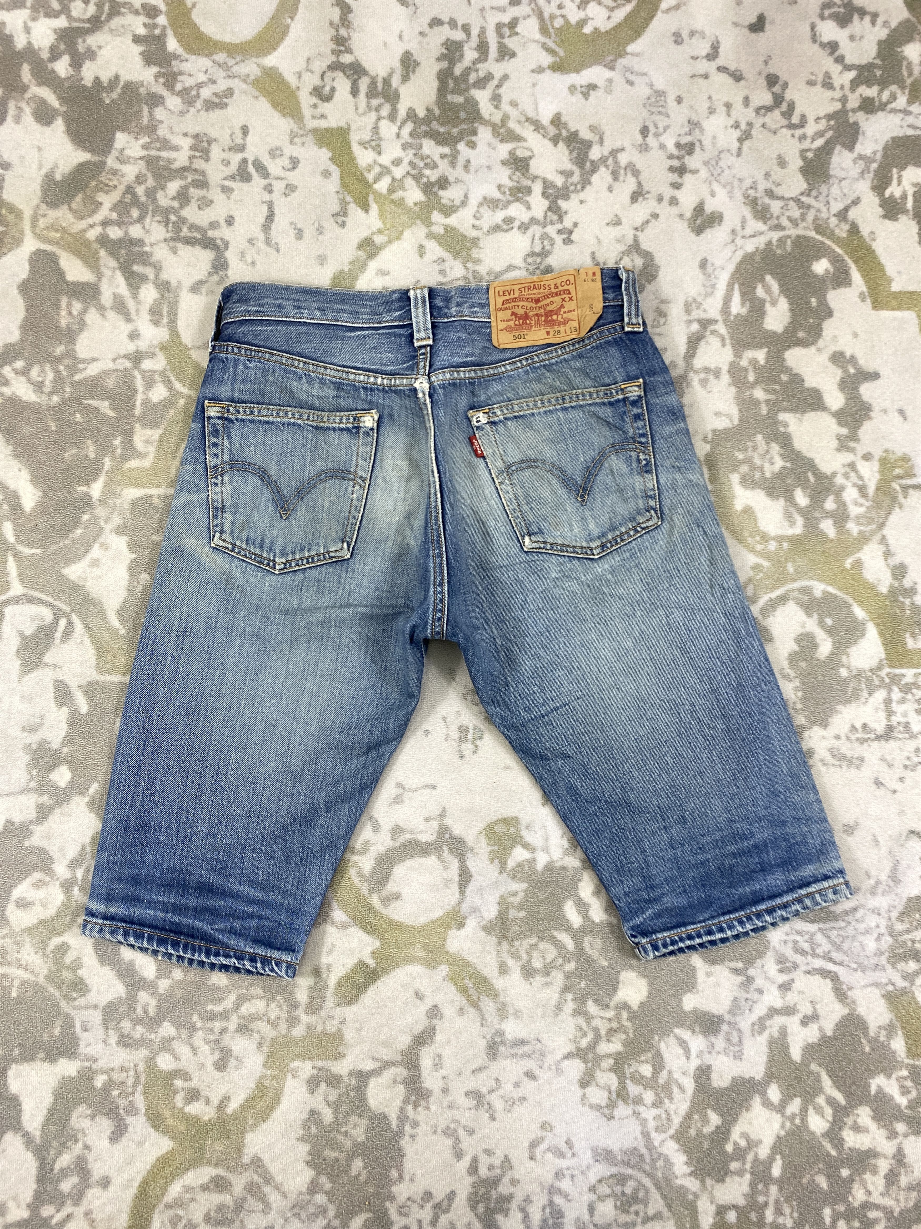 Levi's Faded Blue Vintage Levis 501 Jeans 30x13 - JN3032 Size US 30 / EU 46 - 2 Thumbnail