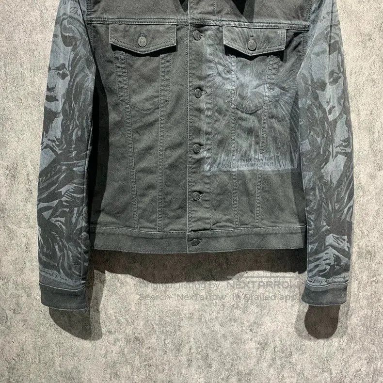 Dior Dior denim jacket with dark graffiti. Size US L / EU 52-54 / 3 - 6 Thumbnail