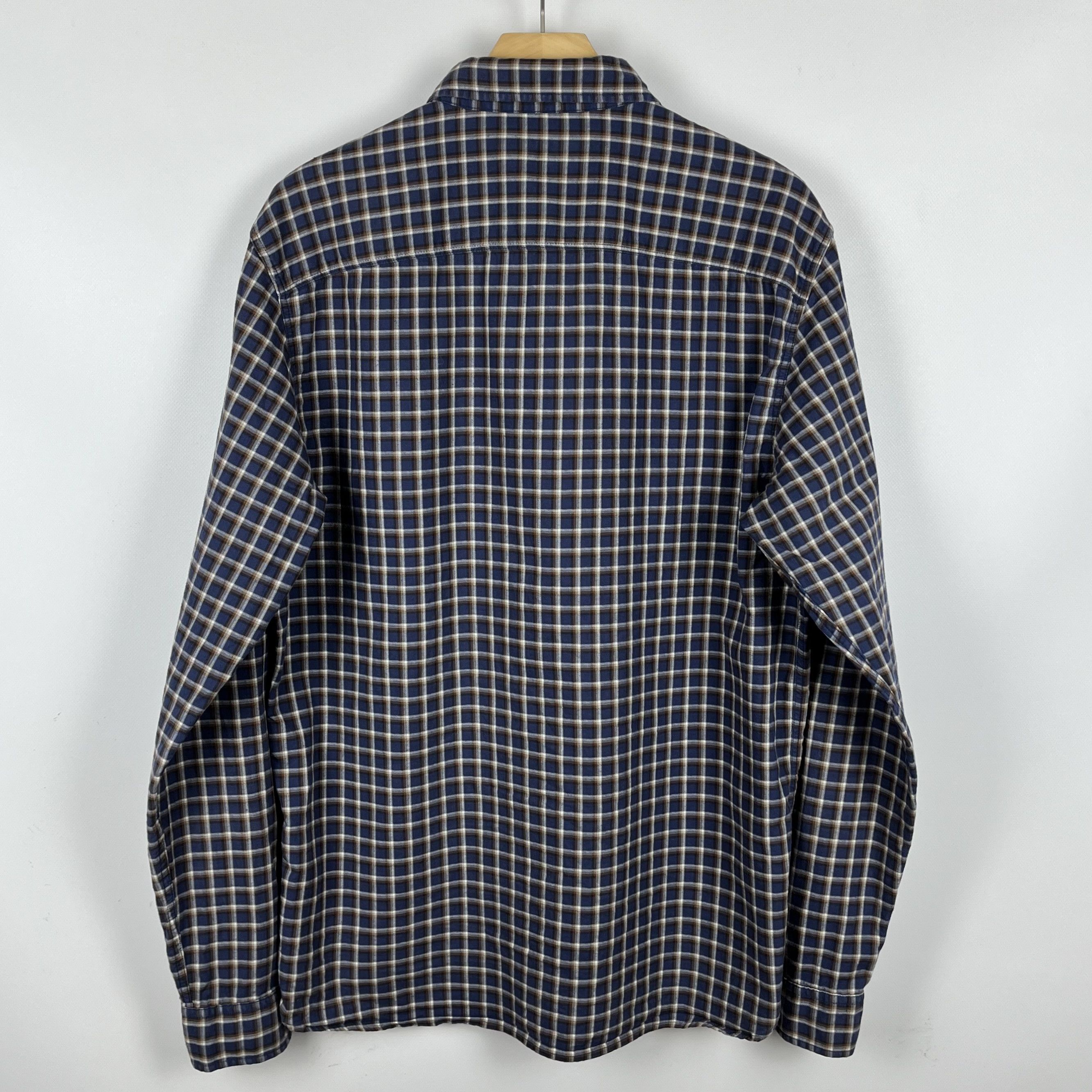 Allsaints Designer AllSaints Deming Long Sleeve Button Up Shirt Size US L / EU 52-54 / 3 - 15 Thumbnail