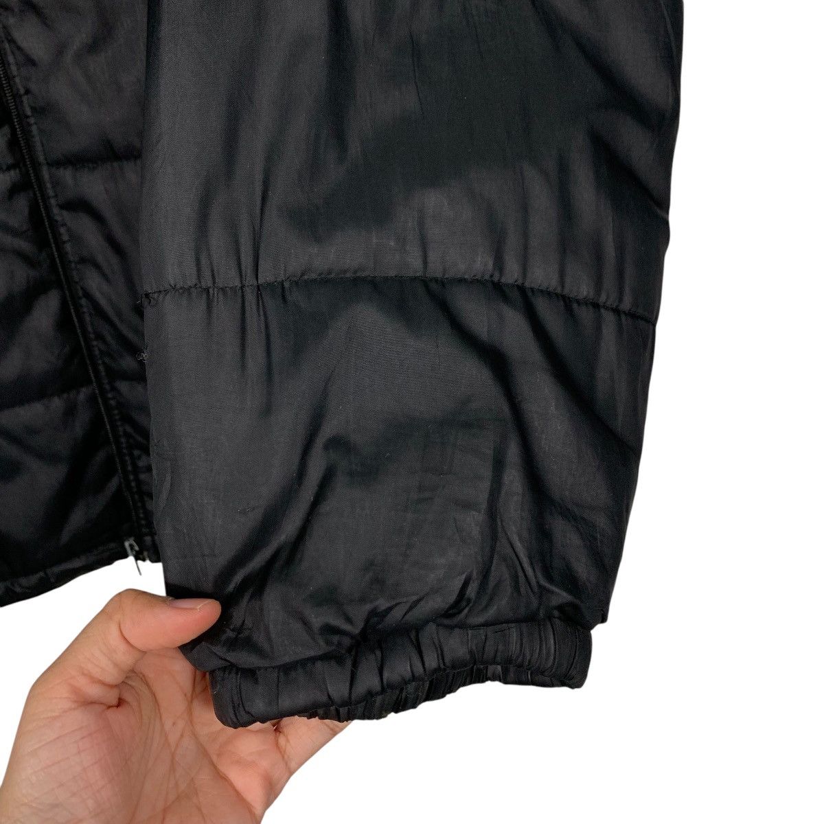 Japanese Brand DJ FREE Big Logo Lightweight Puffer Jacket #2349-C105 Size US L / EU 52-54 / 3 - 13 Thumbnail