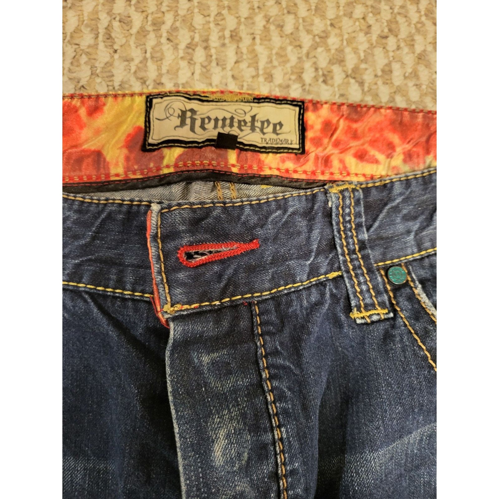 Other Remtee Jeans Mens Size 40x34 Perfect Condition Size US 40 / EU 56 - 8 Thumbnail