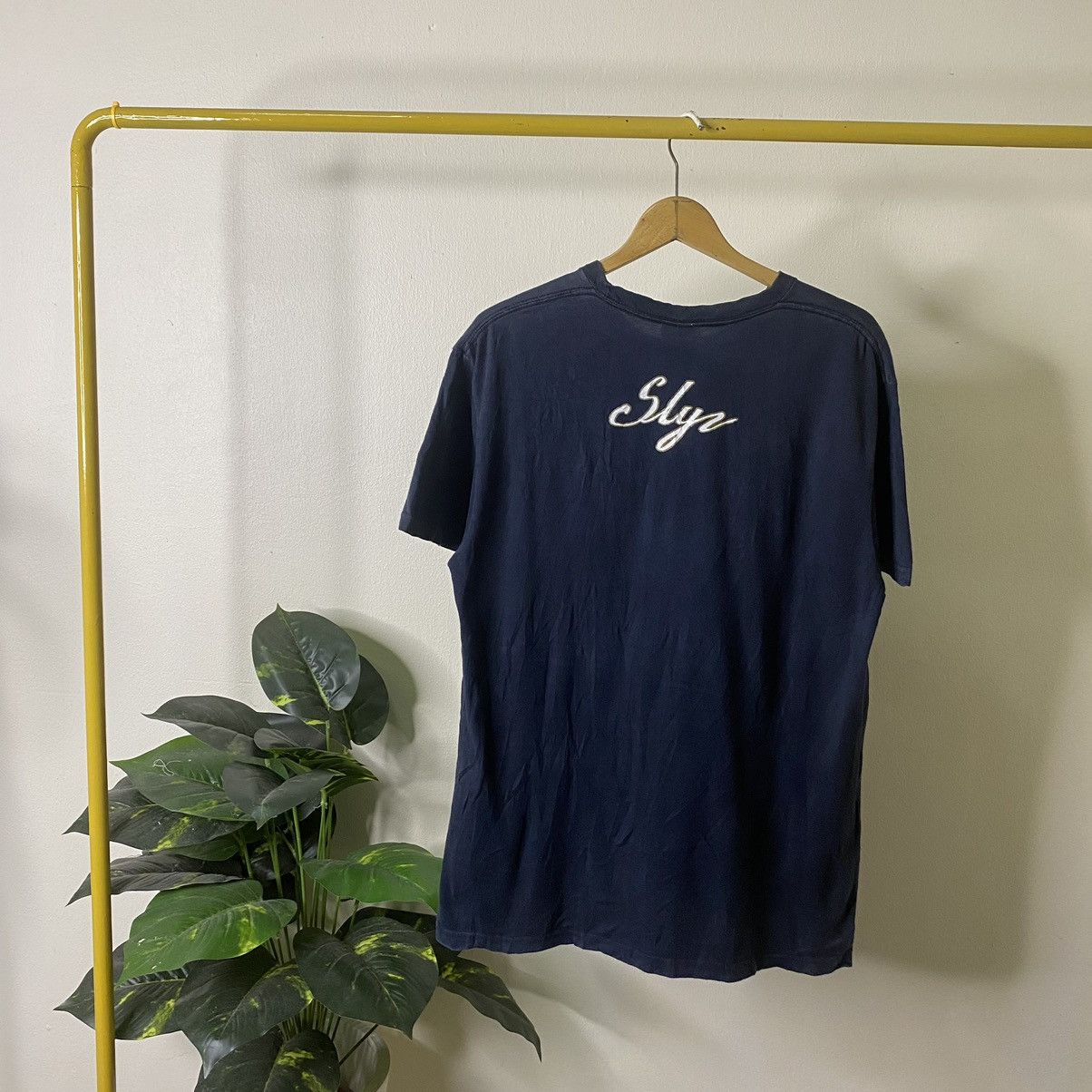Band Tees Slyn Electronic Music DJ Stussy Style Tee Made in Japan Size US L / EU 52-54 / 3 - 6 Thumbnail
