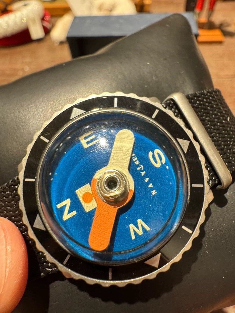 Kapital Kapital Compass watch issued by the Navy watch 2504-Nextarr Size ONE SIZE - 3 Thumbnail