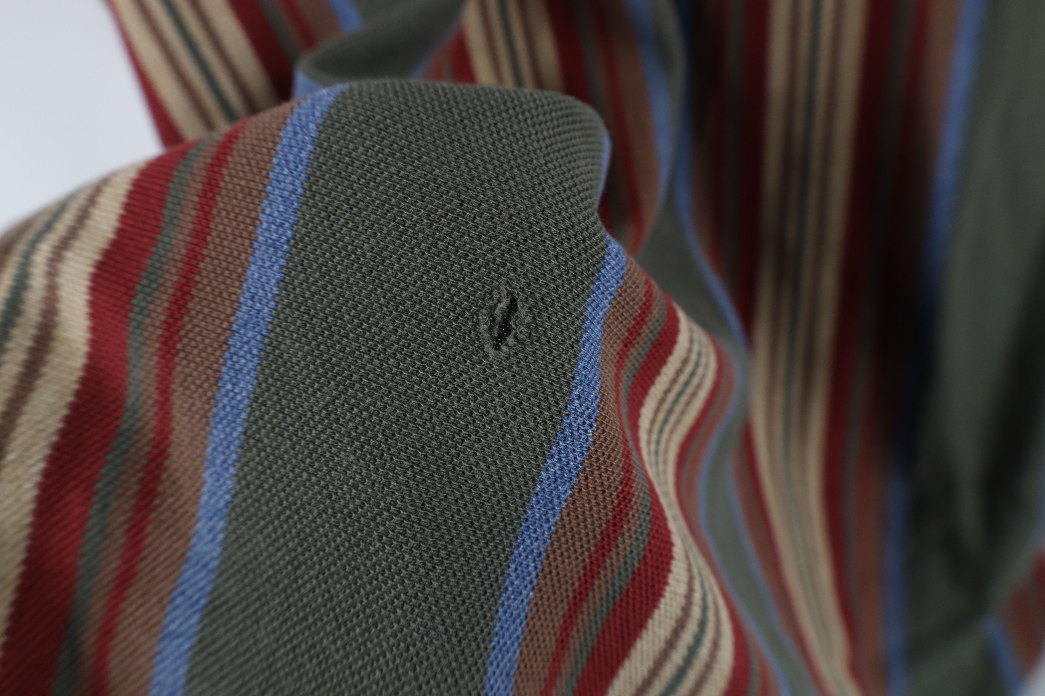 Tommy Hilfiger Vintage 90s Tommy Hilfiger Tone Striped Golf Polo Shirt Size US XL / EU 56 / 4 - 5 Thumbnail
