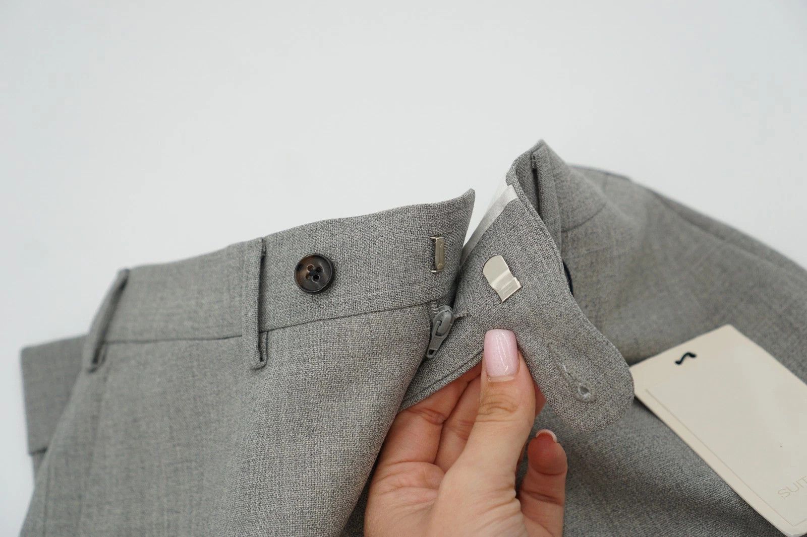 Suitsupply Men Suitsupply Pants Grey Wool Soho Size UK/US36 Size 36R - 3 Thumbnail