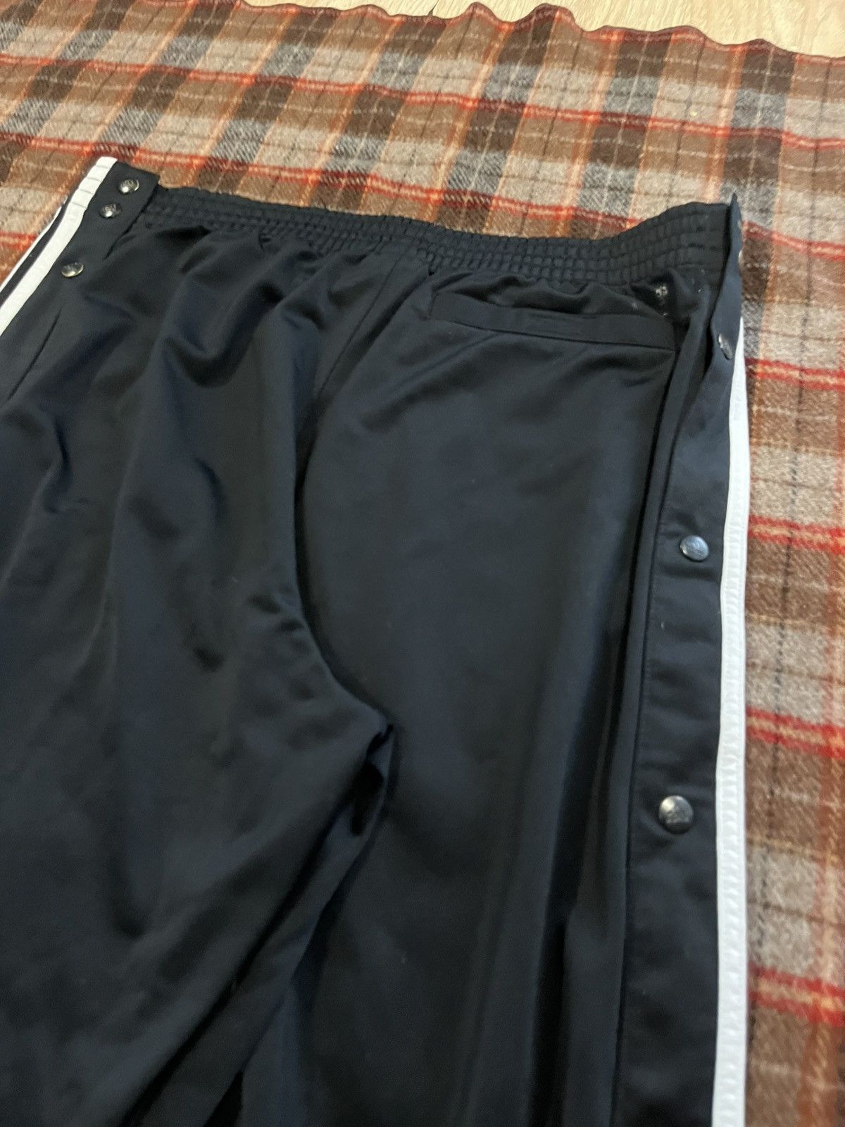 Adidas Y2K modern Adidas Track Pants Tearaway Button stripped pants Size US 36 / EU 52 - 10 Thumbnail