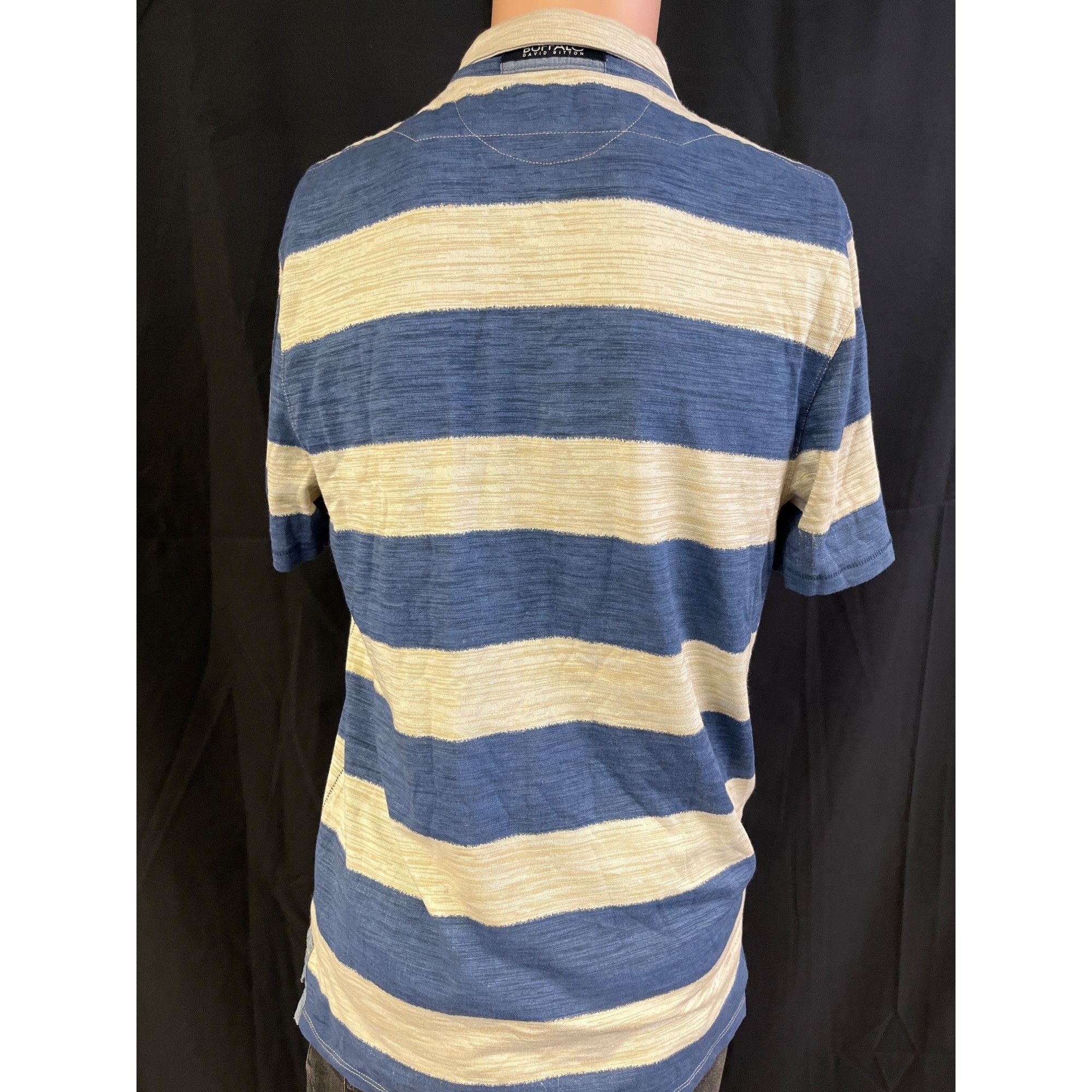 Buffalo David Bitton Buffalo David Bitton Men's Blue/Beige Shirt/T-Shirt SzM SKU Size US M / EU 48-50 / 2 - 2 Thumbnail