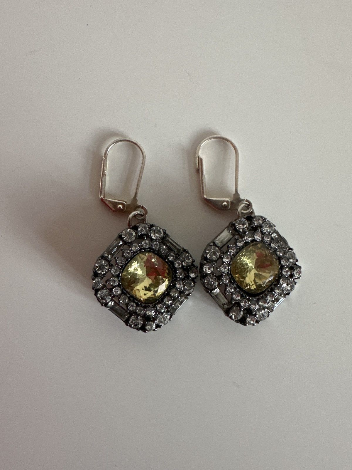 Other Yellow drop earrings Size ONE SIZE - 4 Thumbnail