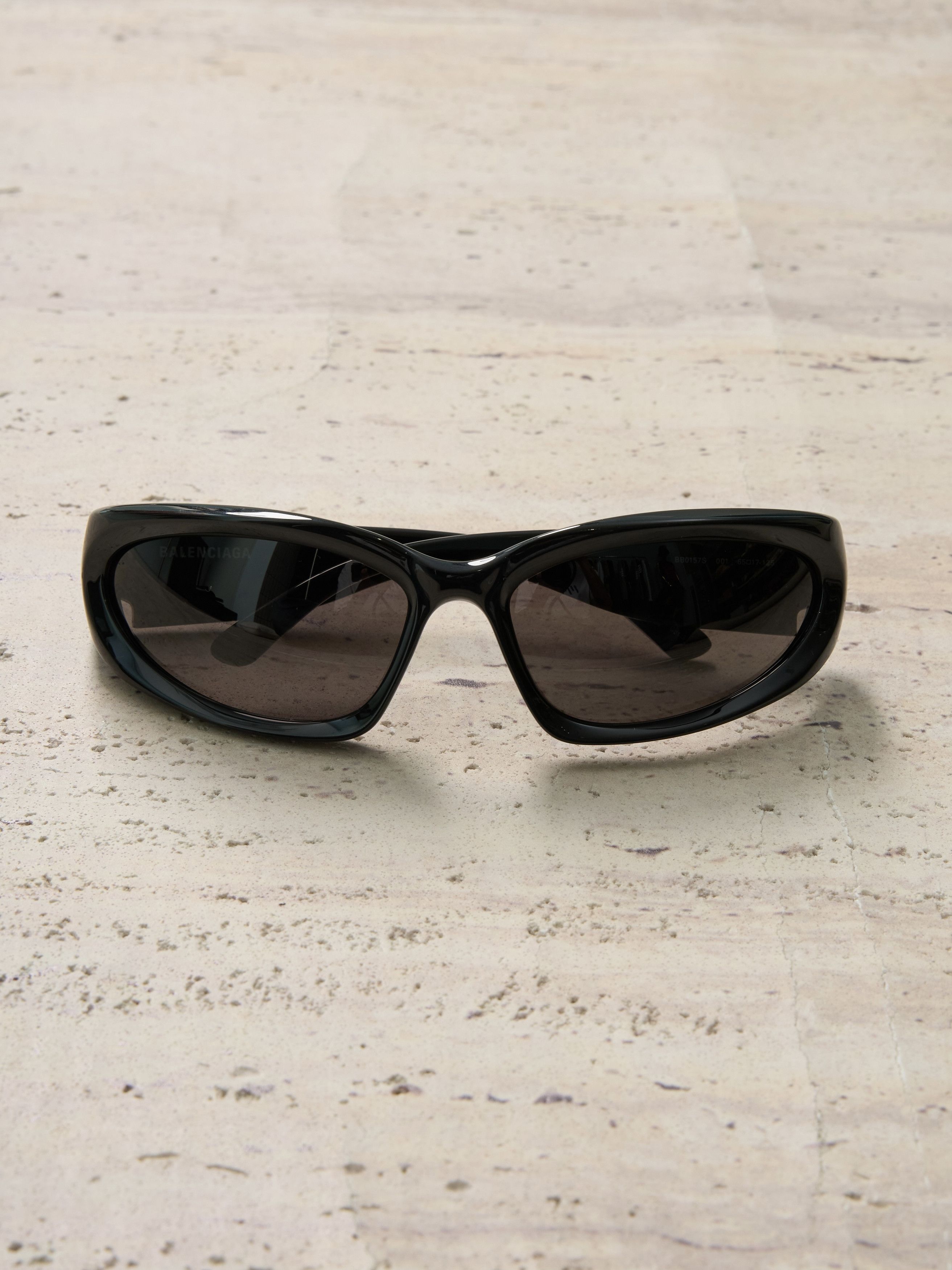 Balenciaga BALENCIAGA BB0157S 001 Sunglasses BLACK Size ONE SIZE - 2 Thumbnail
