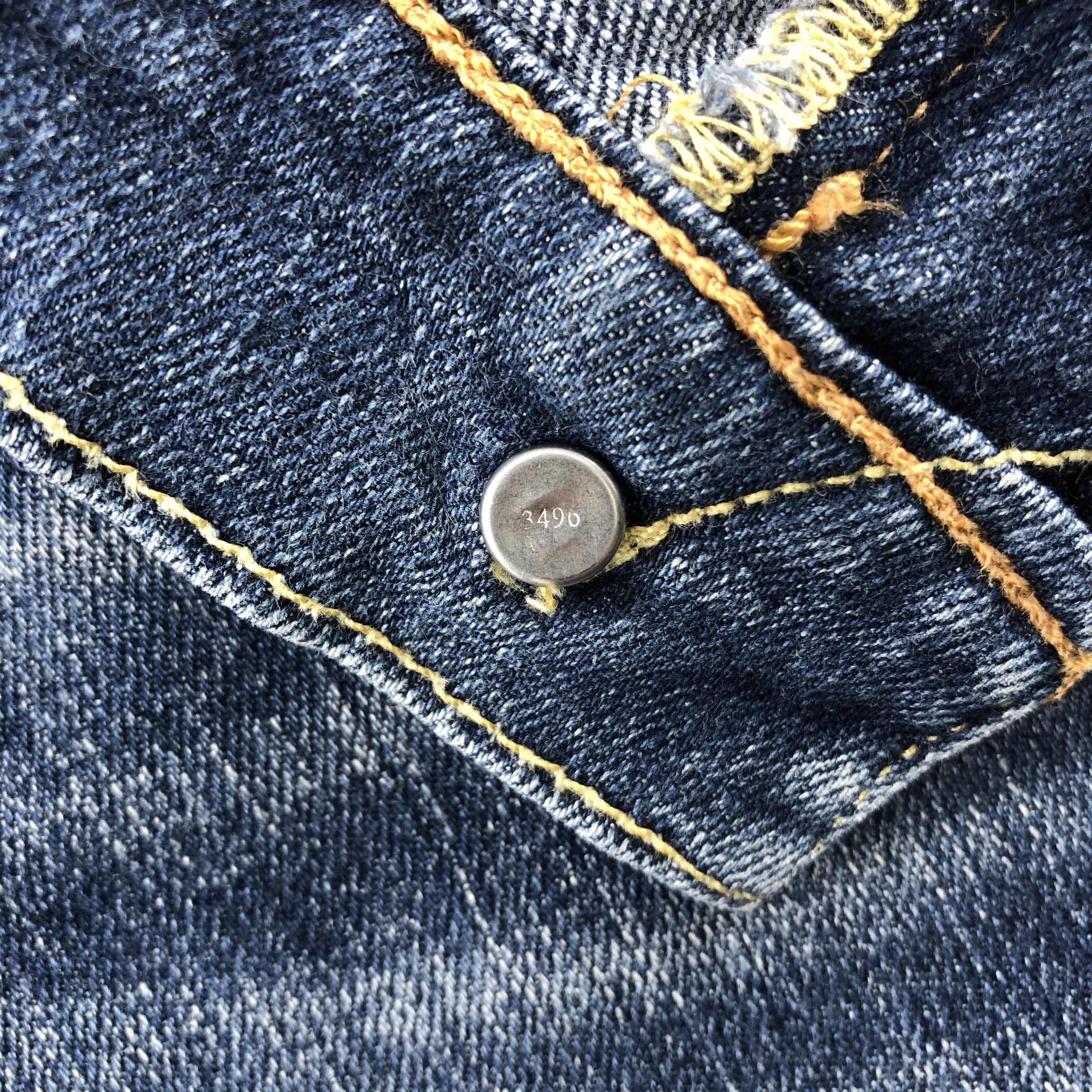 Levi's × Vintage Vintage Blue Wash Levis 505 Jeans-JM2250 Size US 32 / EU 48 - 9 Thumbnail