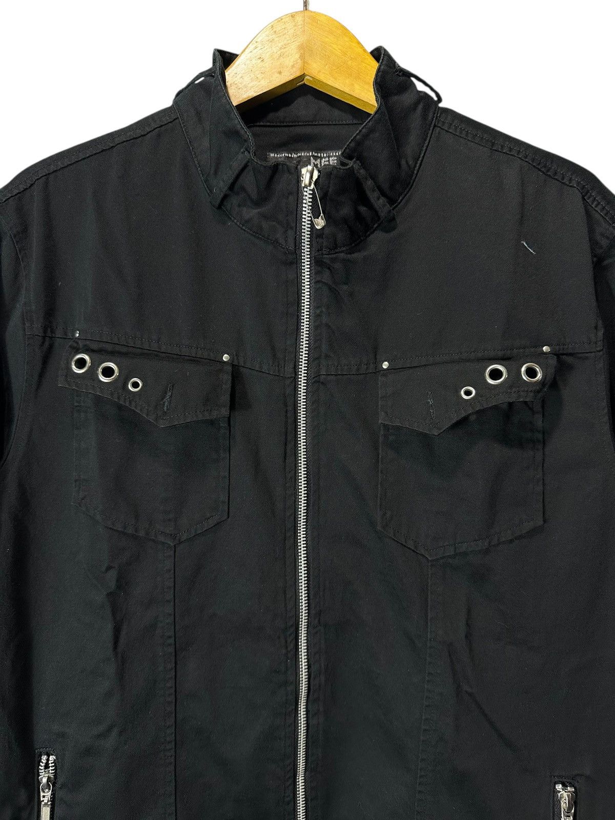 Isamu Katayama Backlash 2000s JPN BRAND Gothic Punk Jacket Kmrii Backlash Style MFE Size US L / EU 52-54 / 3 - 3 Thumbnail