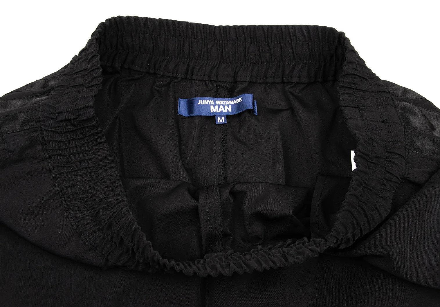 Junya Watanabe Side-Line Contrast Poly Pants in Black, Size M Size US 34 / EU 50 - 5 Thumbnail