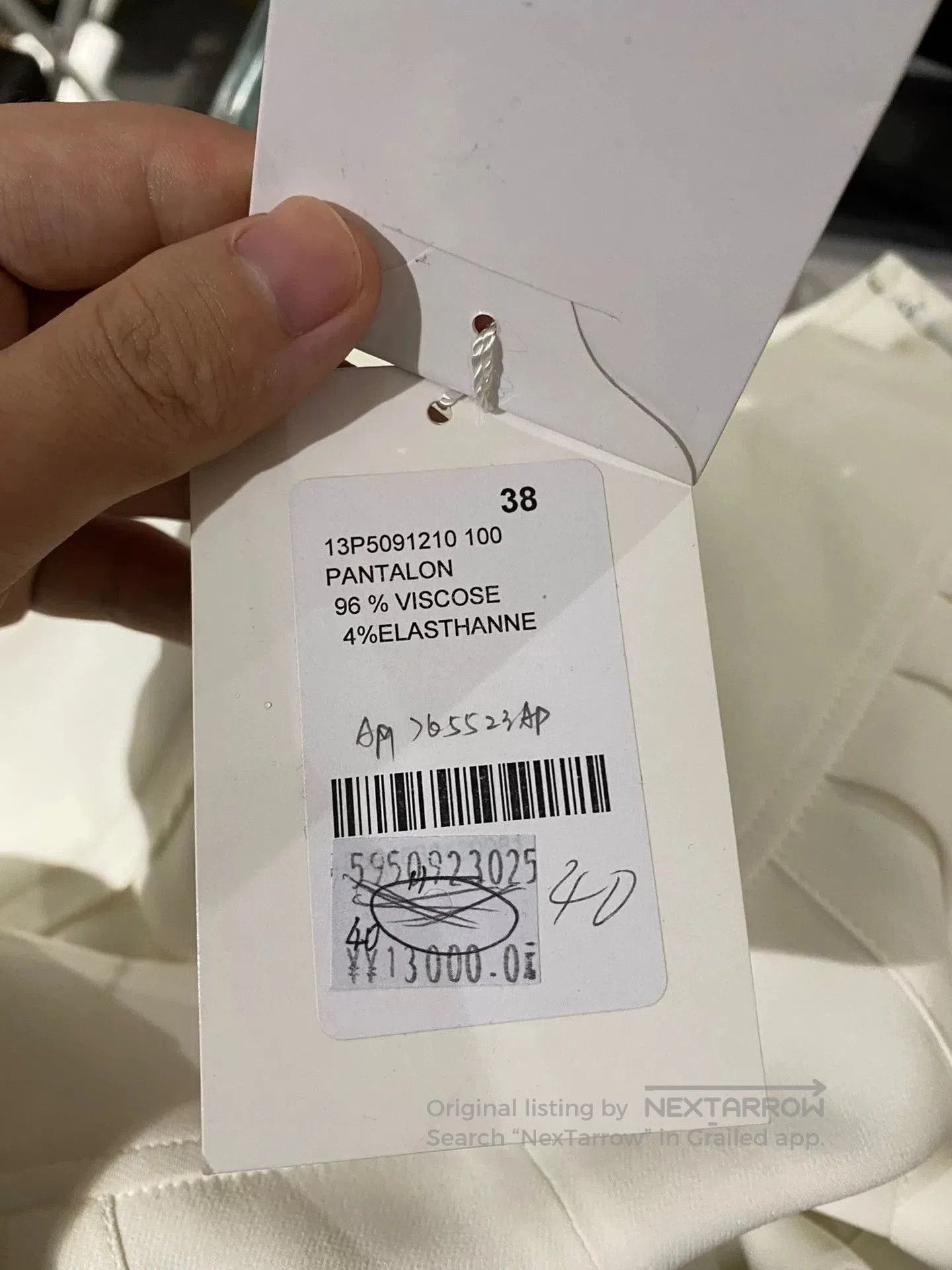 Givenchy Givenchy Womens Casual Pants with Tags. Size 37" - 9 Thumbnail