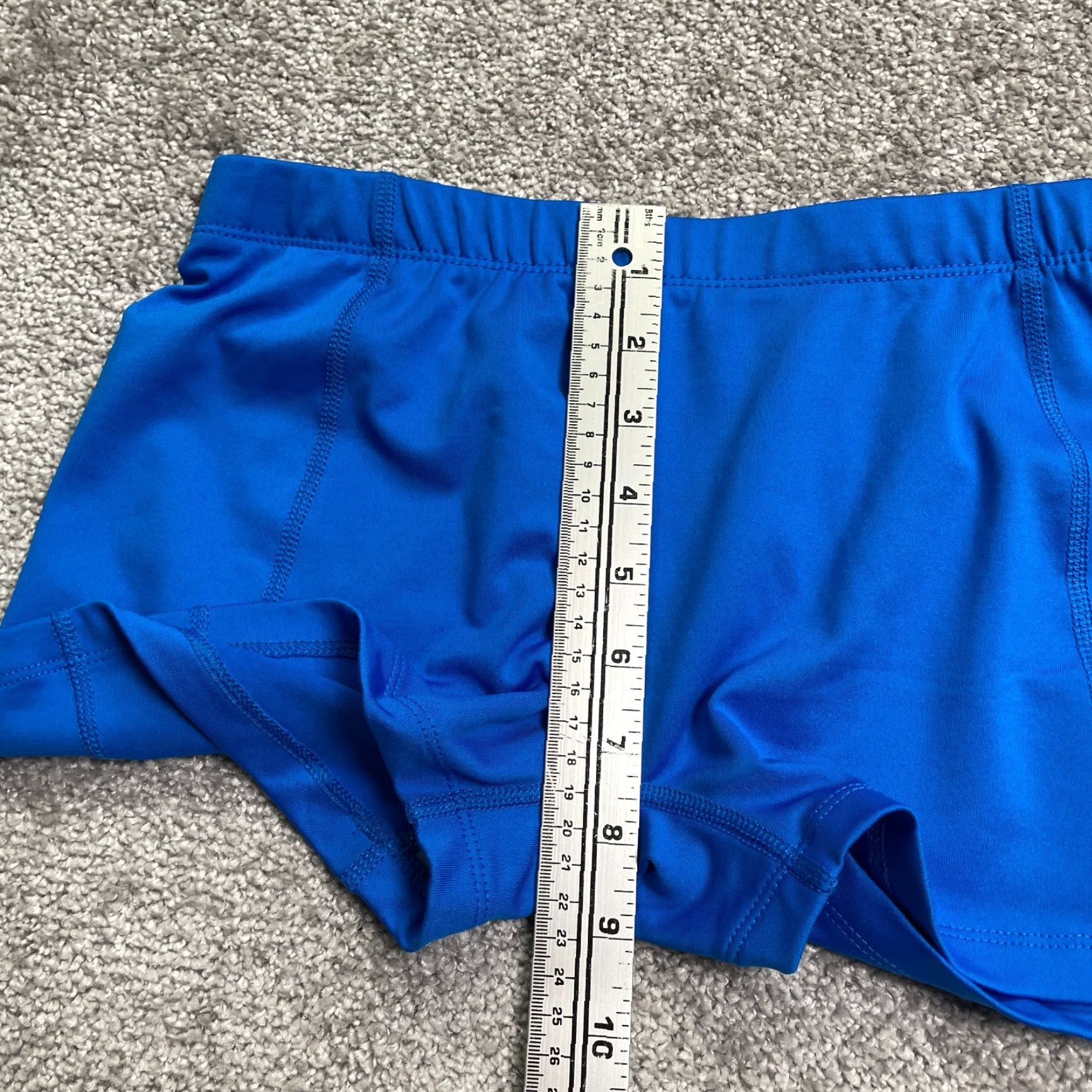 Vintage BCG Active Compression Shorts Juniors Medium Blue Athletic Running Yoga Gym 24x3 Size 24" / US 00 / IT 34 - 7 Thumbnail