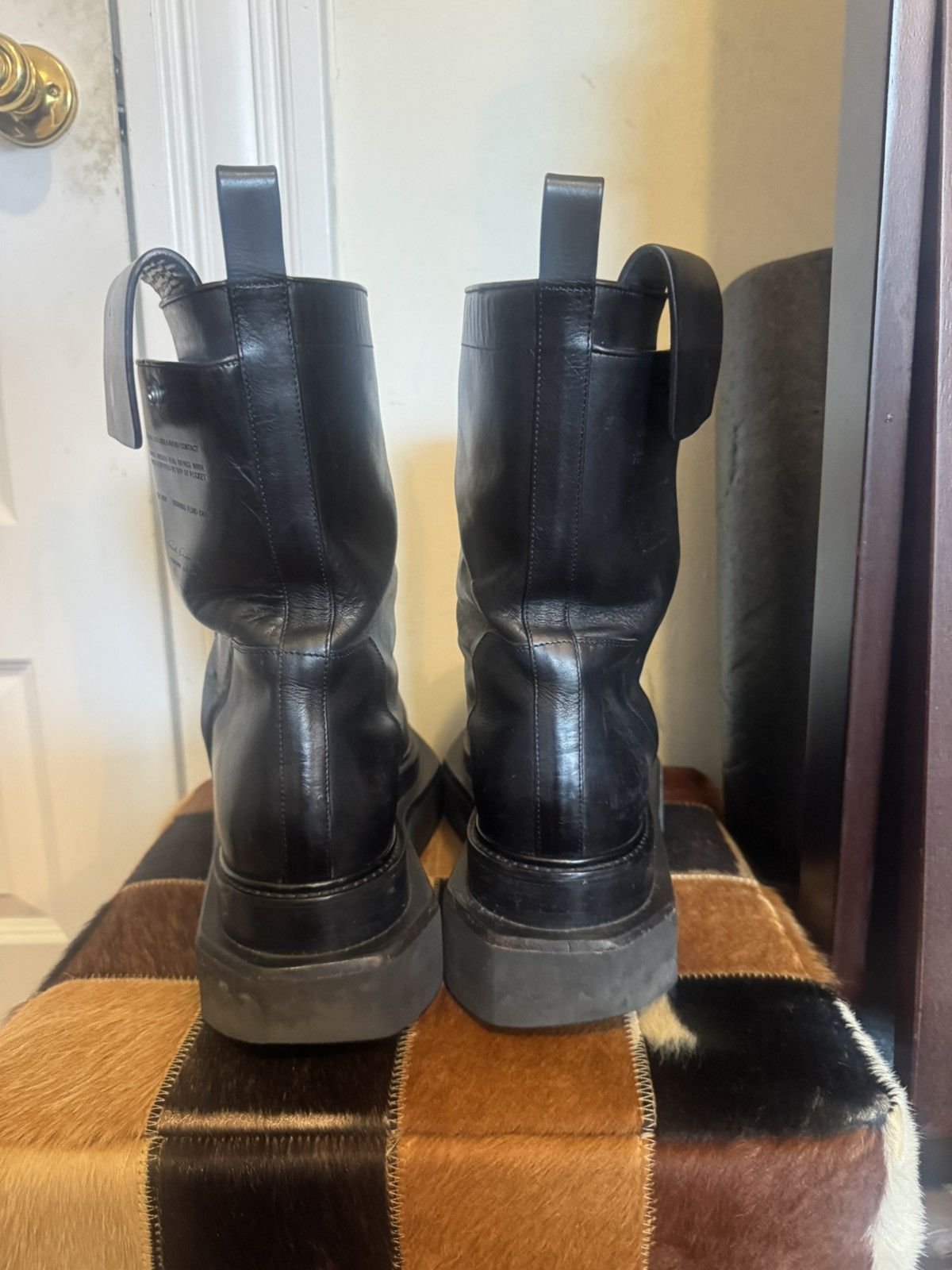 Rick Owens Rick Owens Fogpocket Cyclops Boots Size US 12.5 / EU 45-46 - 2 Thumbnail