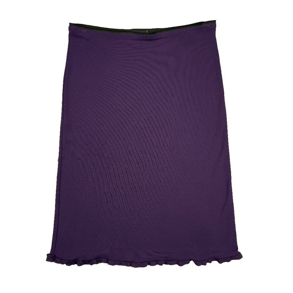 Other CLAUDIE PIERLOT Designer Frills hem Purple Spring Skirt sz S Size 27" / US 4 / IT 40 - 2 Thumbnail