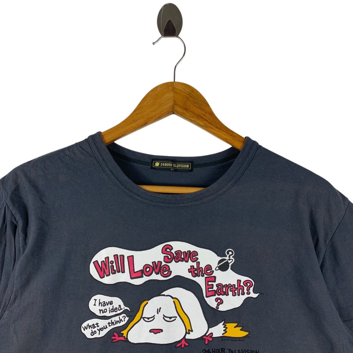 Anime × Japanese Brand 24 HOURS TELEVISION X STUDIO GHIBLI black tee Size US XL / EU 56 / 4 - 2 Thumbnail