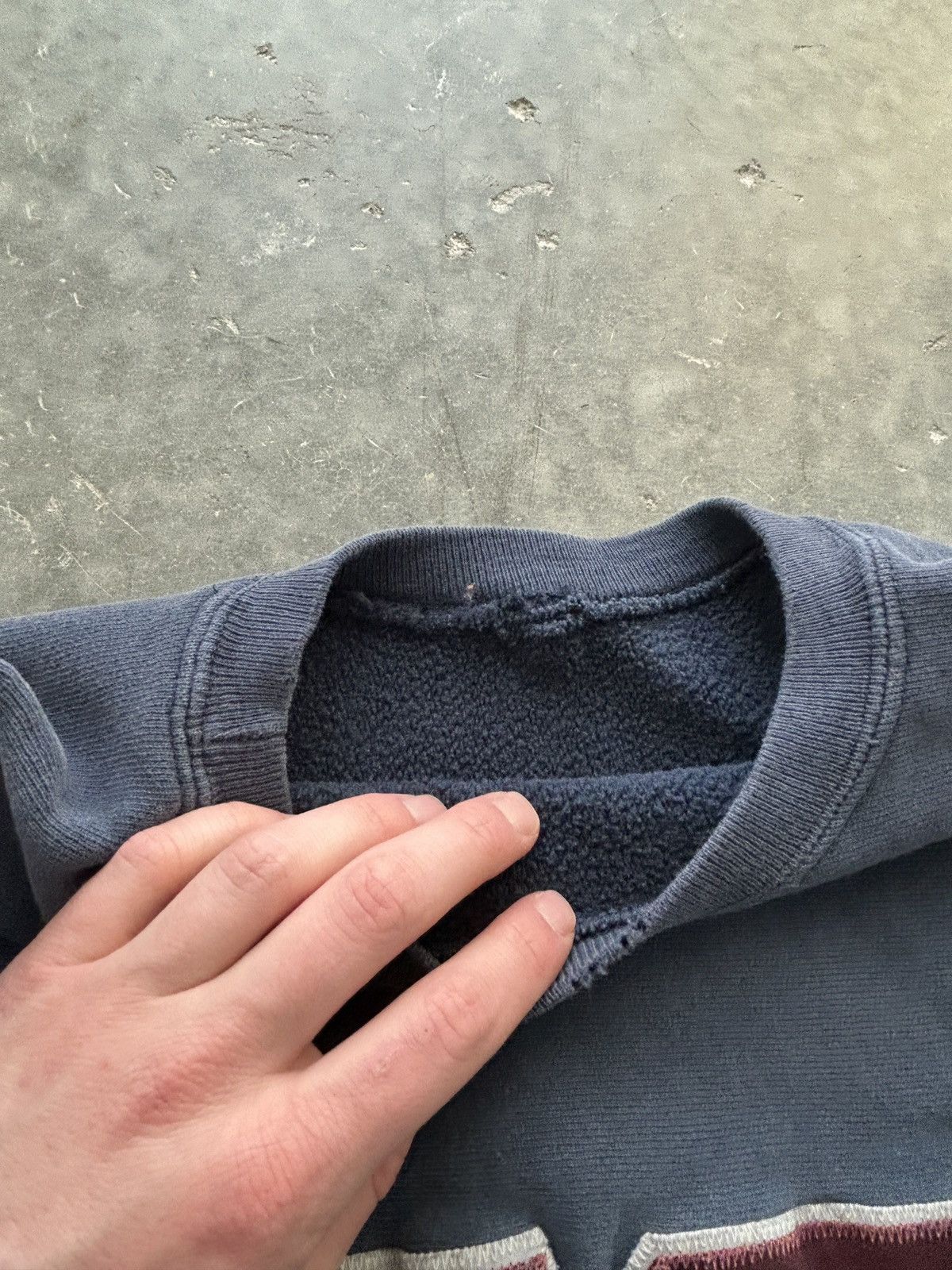 Champion Vintage 80s Champion Reverse Weave Fraternity Faded Worn In Size US XL / EU 56 / 4 - 5 Thumbnail